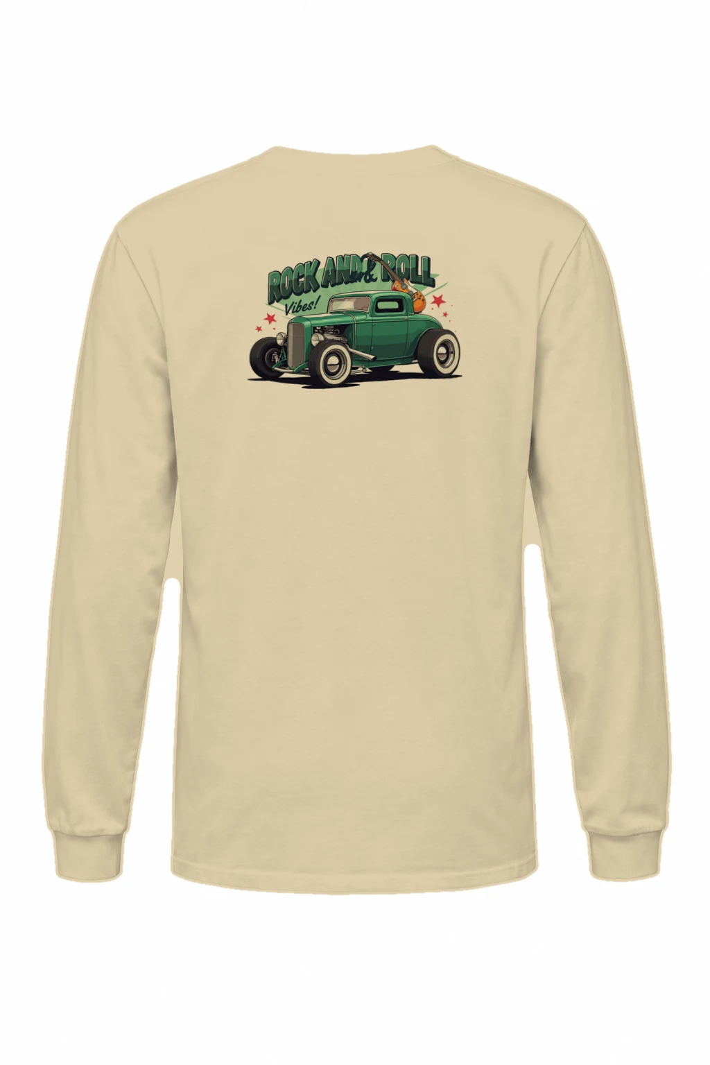 "Rock And Roll Vibes" Unisex Longsleeve T-shirt | Gildan 2400