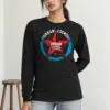 "Fractured Star Circle" Unisex Longsleeve T-shirt | Gildan 2400