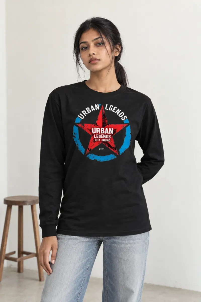 "Rock Legends City Sound" Unisex Longsleeve T-shirt | Gildan 2400