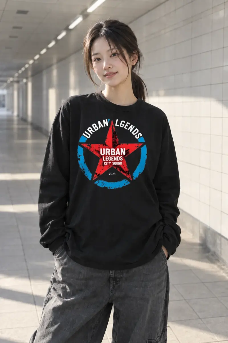 “Rock Legends City Sound” Unisex Longsleeve T-shirt | Gildan 2400