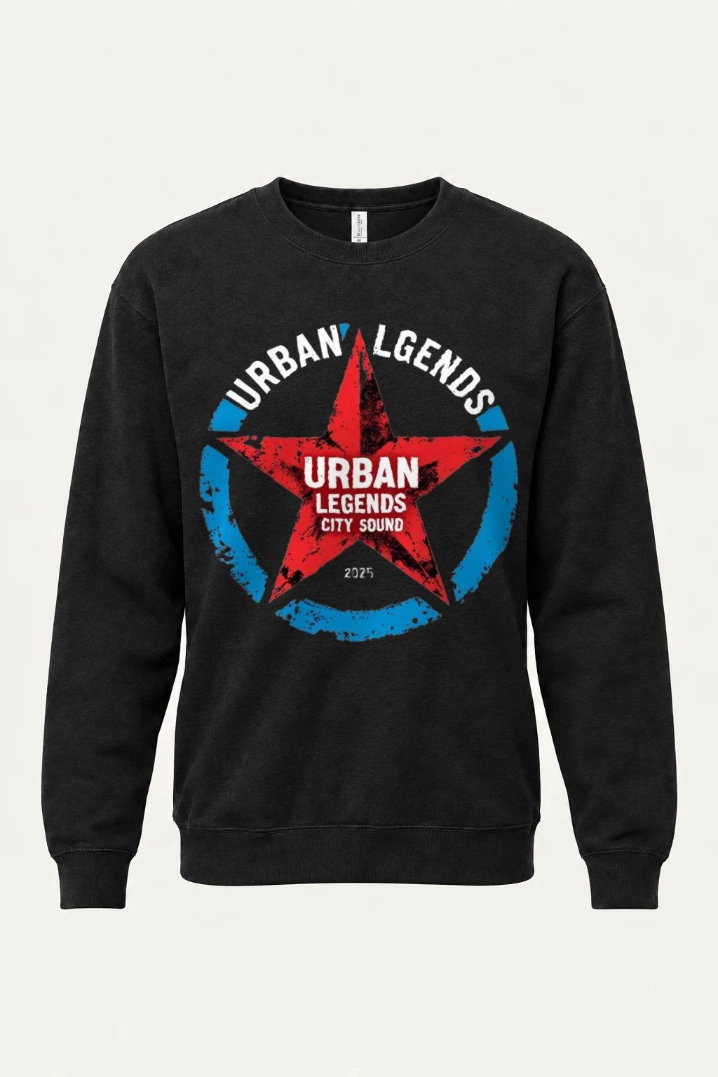 "Rock Legends Star" Heavy Blend Unisex Crewneck Sweatshirt | Gildan 18000
