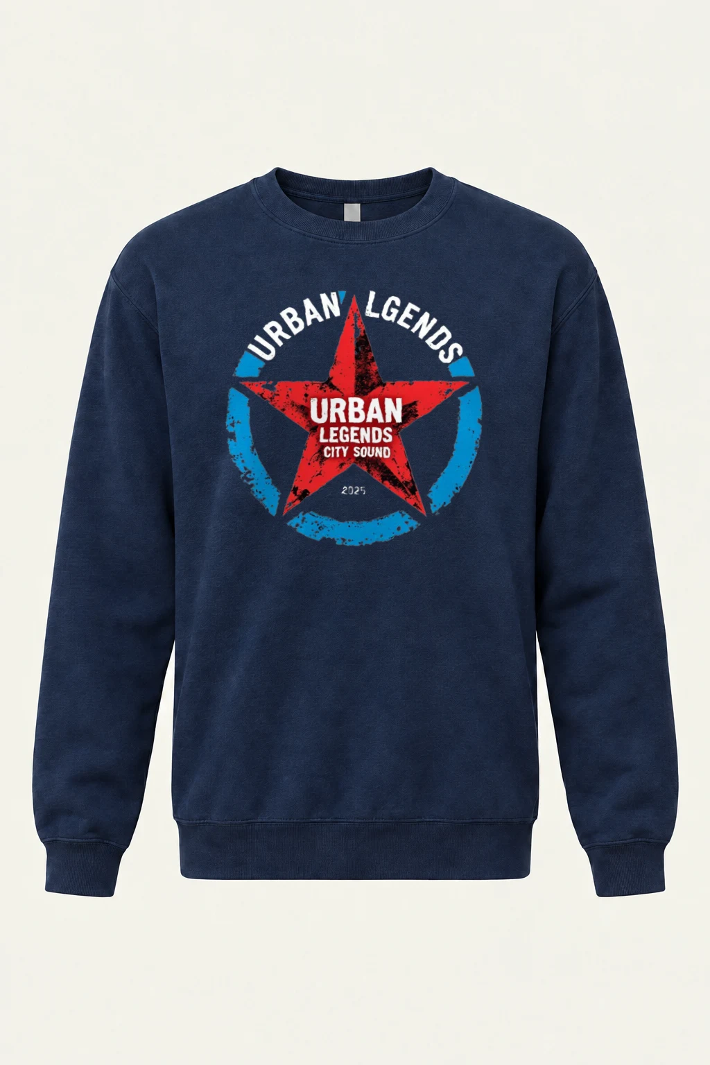 "Rock Legends Star" Heavy Blend Unisex Crewneck Sweatshirt | Gildan 18000