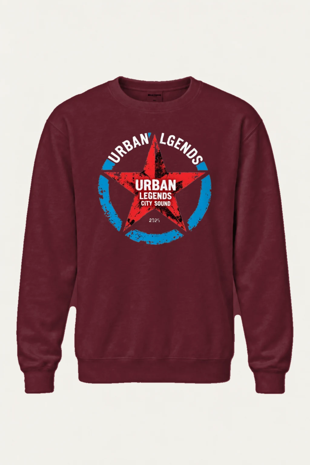 "Rock Legends Star" Heavy Blend Unisex Crewneck Sweatshirt | Gildan 18000