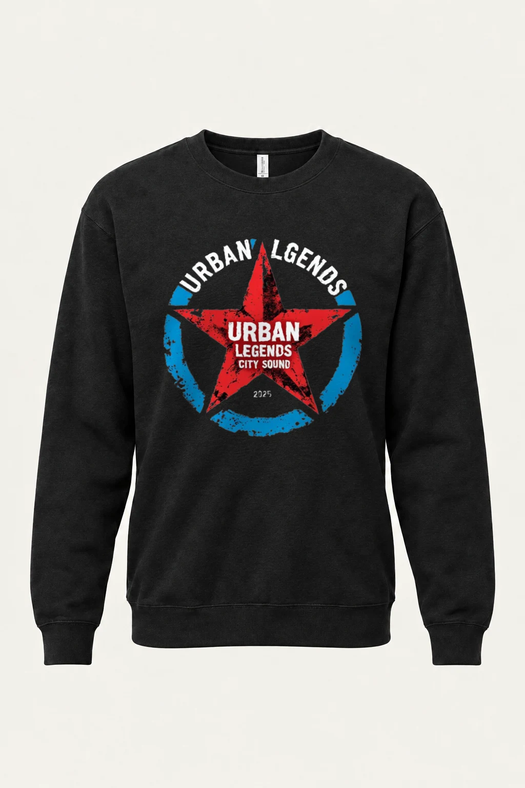 "Rock Legends Star" Heavy Blend Unisex Crewneck Sweatshirt | Gildan 18000