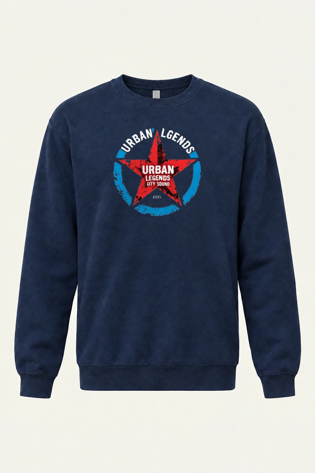 "Rock Legends Star" Heavy Blend Unisex Crewneck Sweatshirt | Gildan 18000