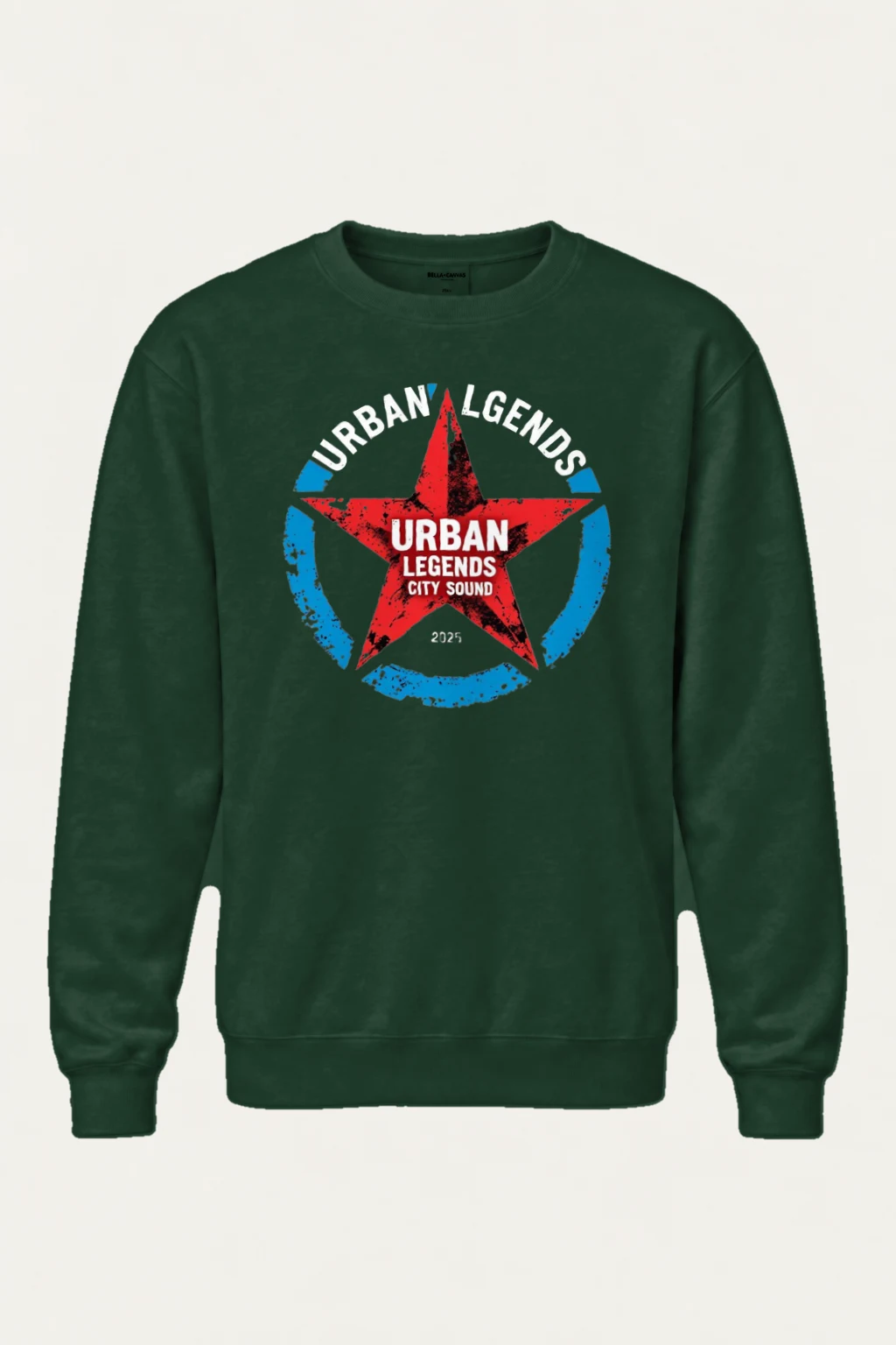 "Rock Legends Star" Heavy Blend Unisex Crewneck Sweatshirt | Gildan 18000