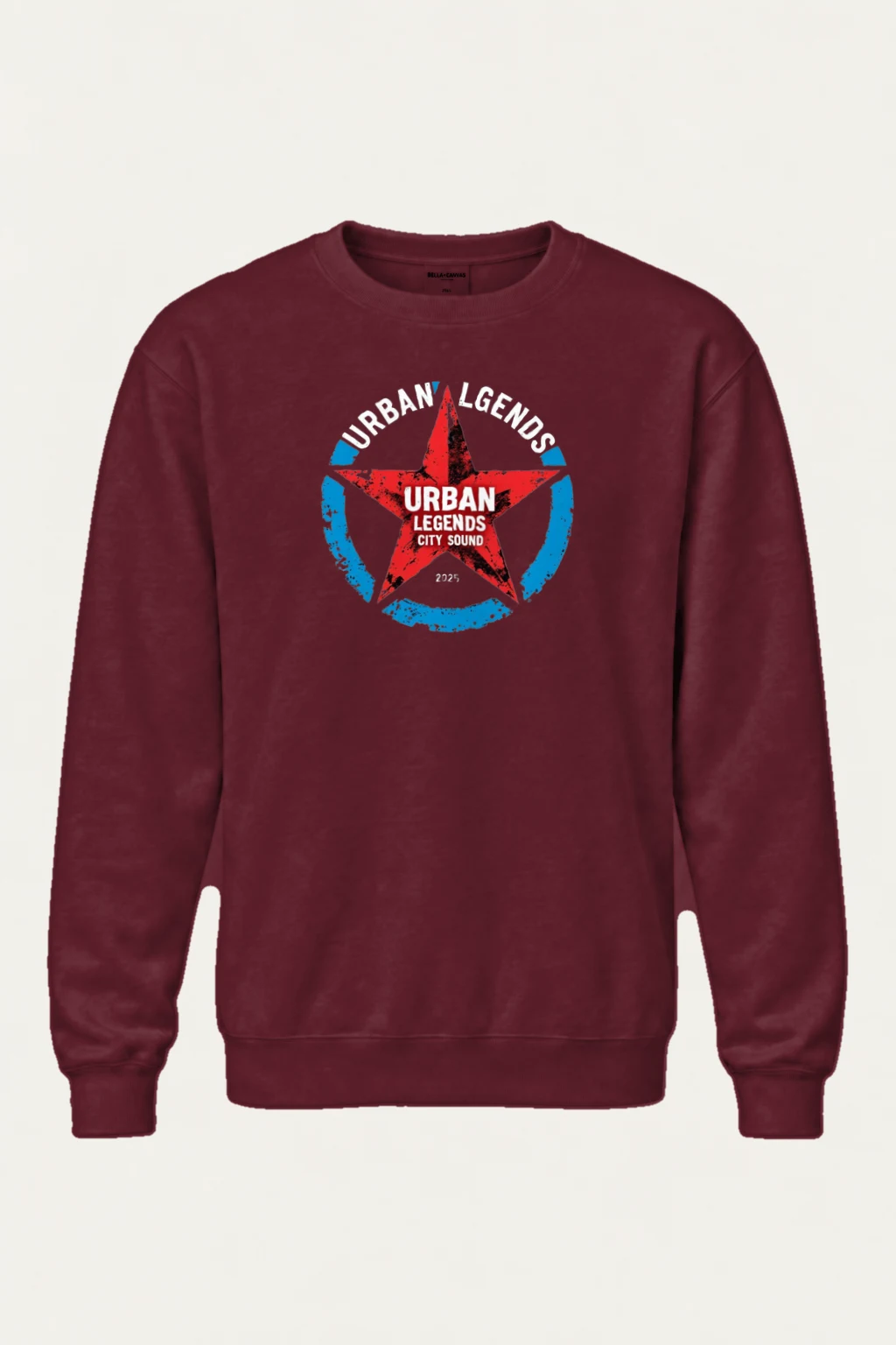 "Rock Legends Star" Heavy Blend Unisex Crewneck Sweatshirt | Gildan 18000