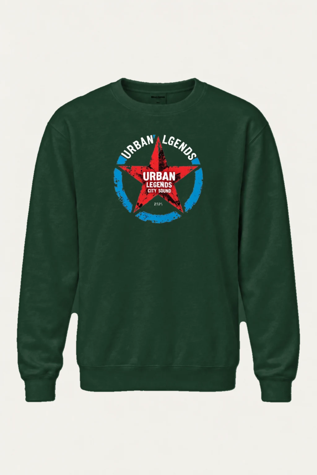 "Rock Legends Star" Heavy Blend Unisex Crewneck Sweatshirt | Gildan 18000