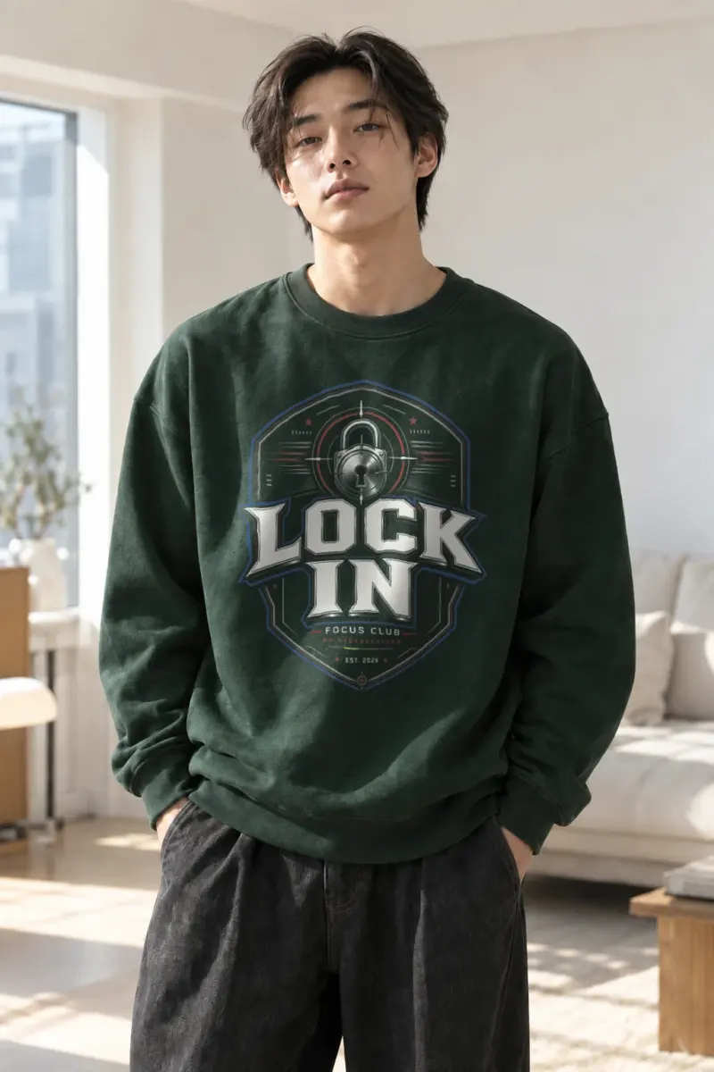 "Rock On" Heavy Blend Unisex Crewneck Sweatshirt | Gildan 18000