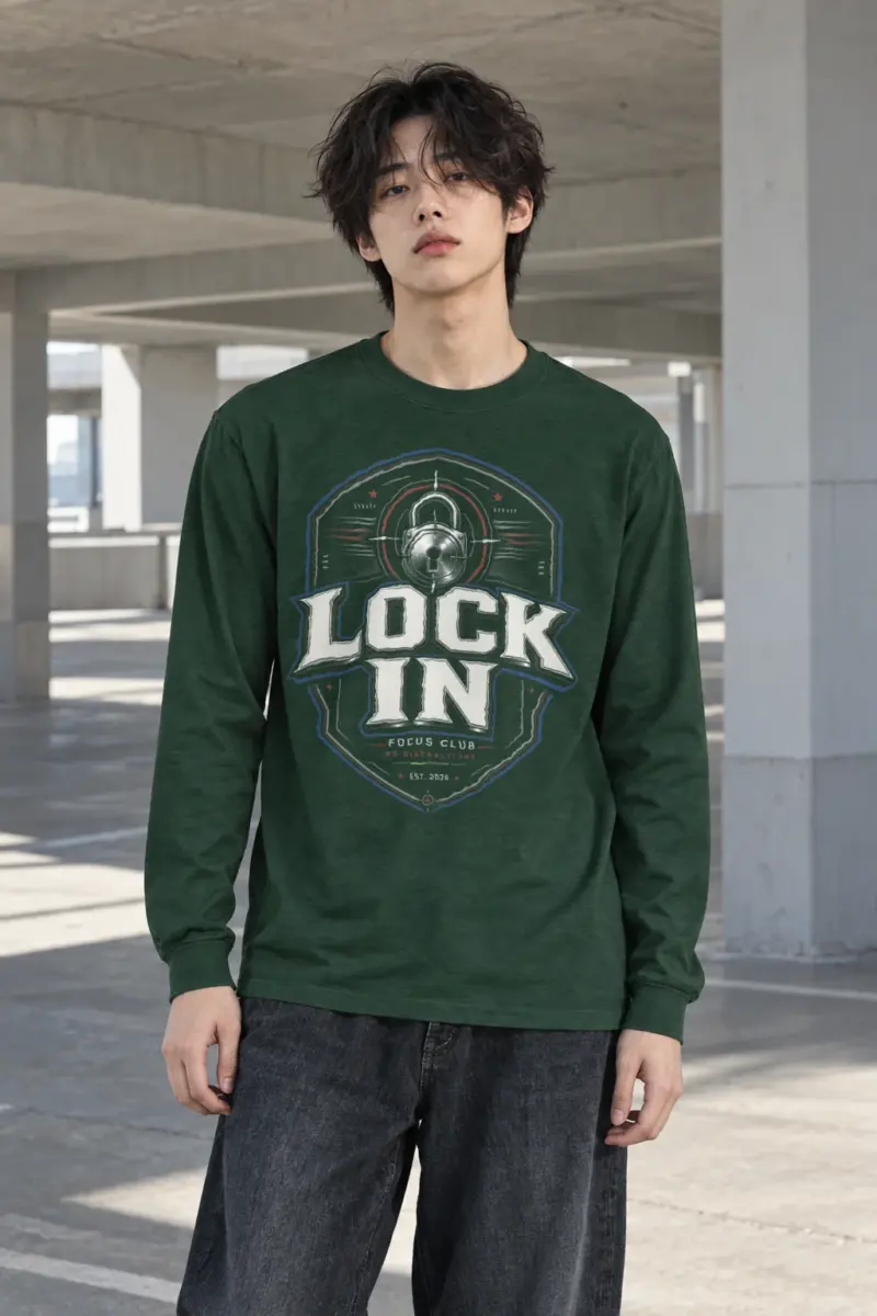 "Rock On No Distractions" Unisex Longsleeve T-shirt | Gildan 2400
