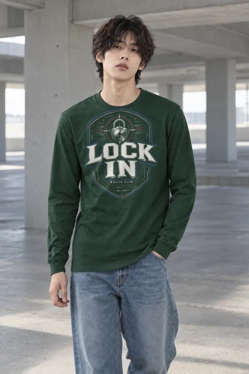 "Rock On No Distractions" Unisex Longsleeve T-shirt