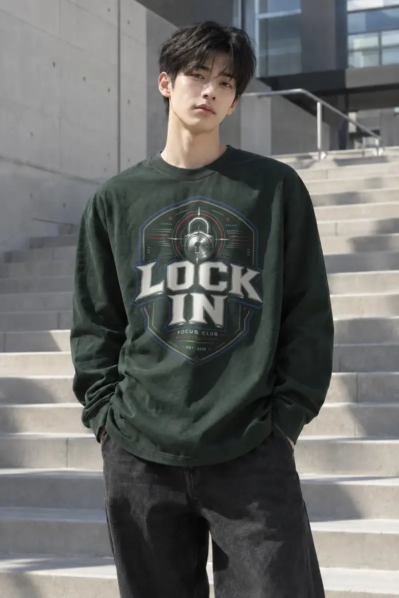 "Rock On No Distractions" Unisex Longsleeve T-shirt | Gildan 2400
