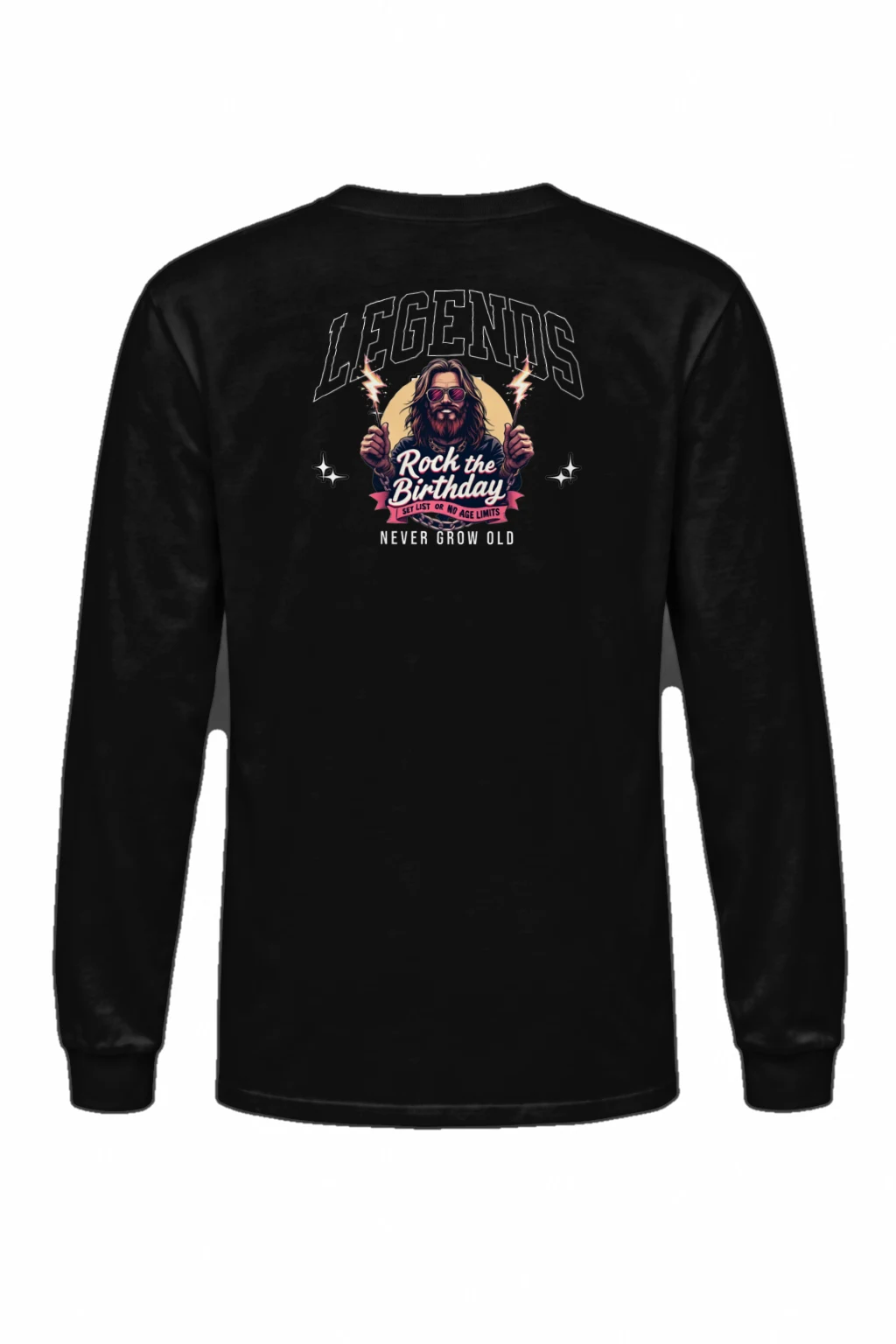 "Rock The Birthday" Unisex Longsleeve T-shirt | Gildan 2400