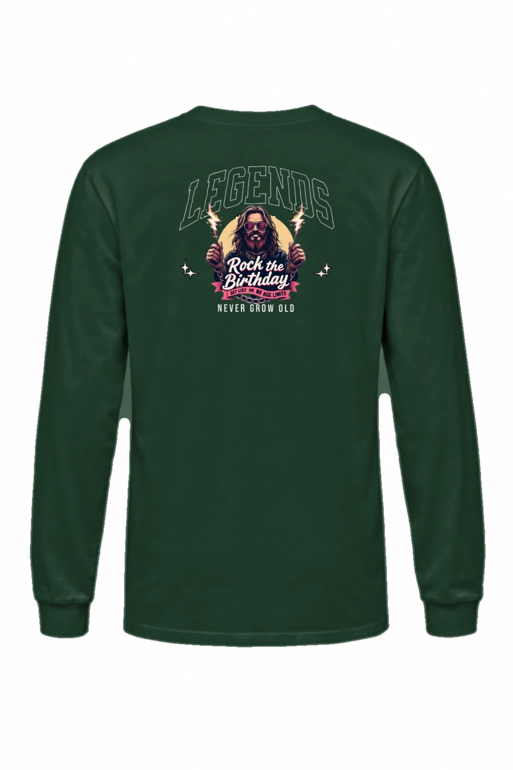 "Rock The Birthday" Unisex Longsleeve T-shirt | Gildan 2400