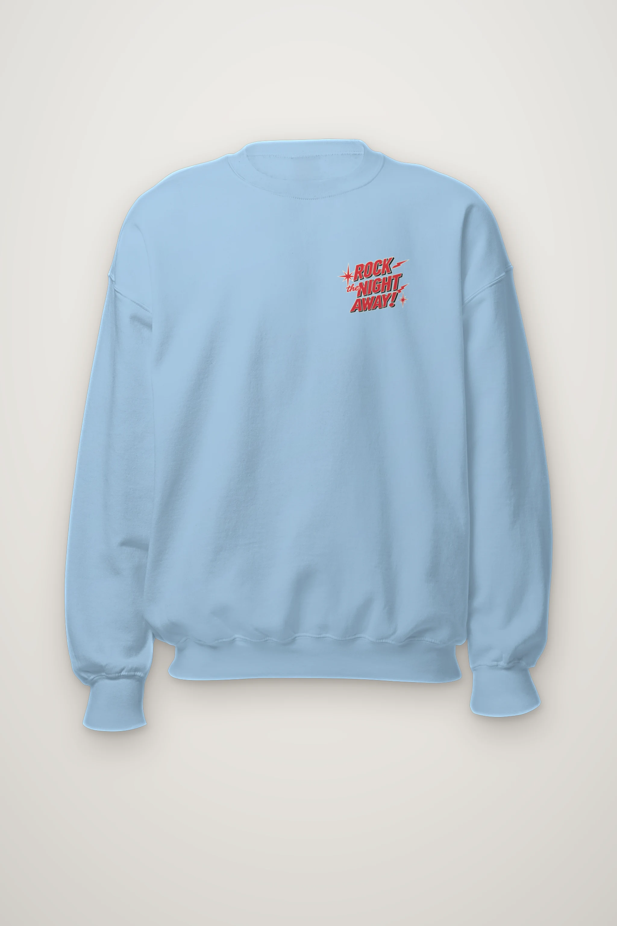 "Rock The Night Away" Heavy Blend Unisex Crewneck Sweatshirt
