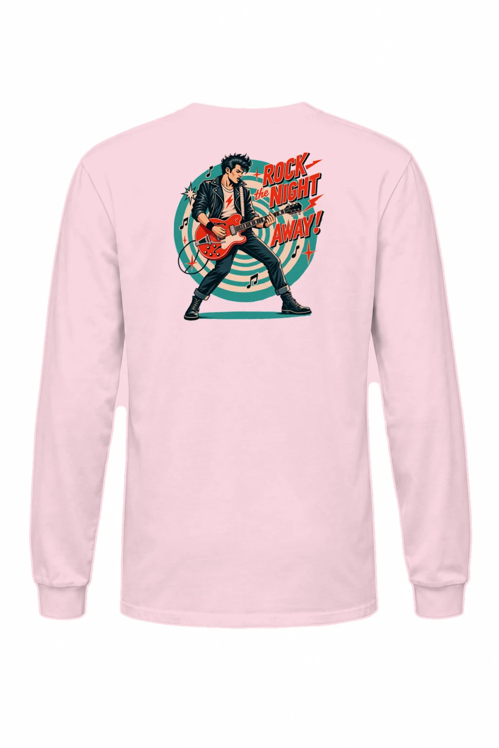 "Rock the Night Away" Unisex Longsleeve T-shirt | Gildan 2400