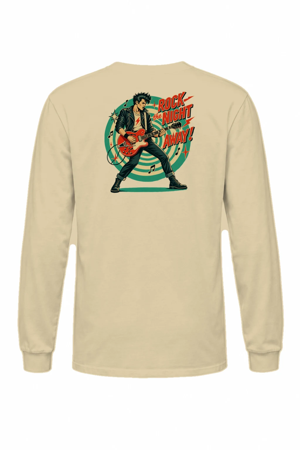 "Rock the Night Away" Unisex Longsleeve T-shirt | Gildan 2400