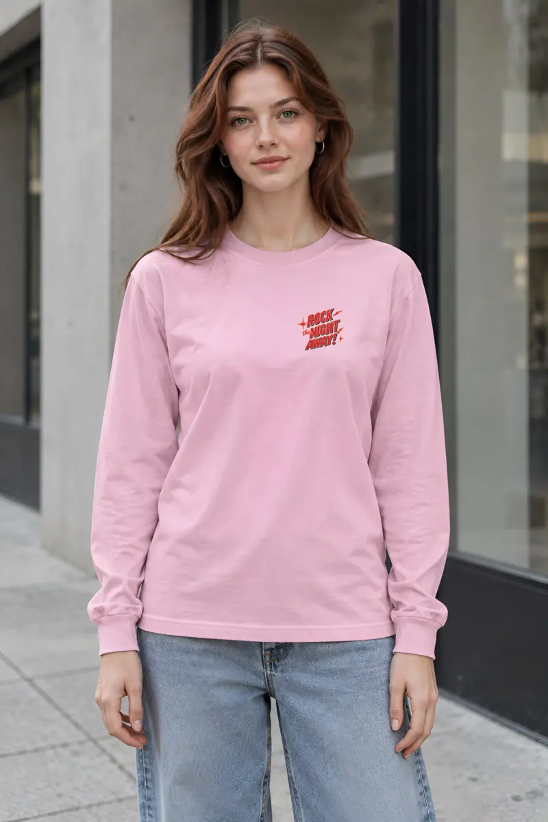 "Rock The Night Away" Unisex Longsleeve T-shirt