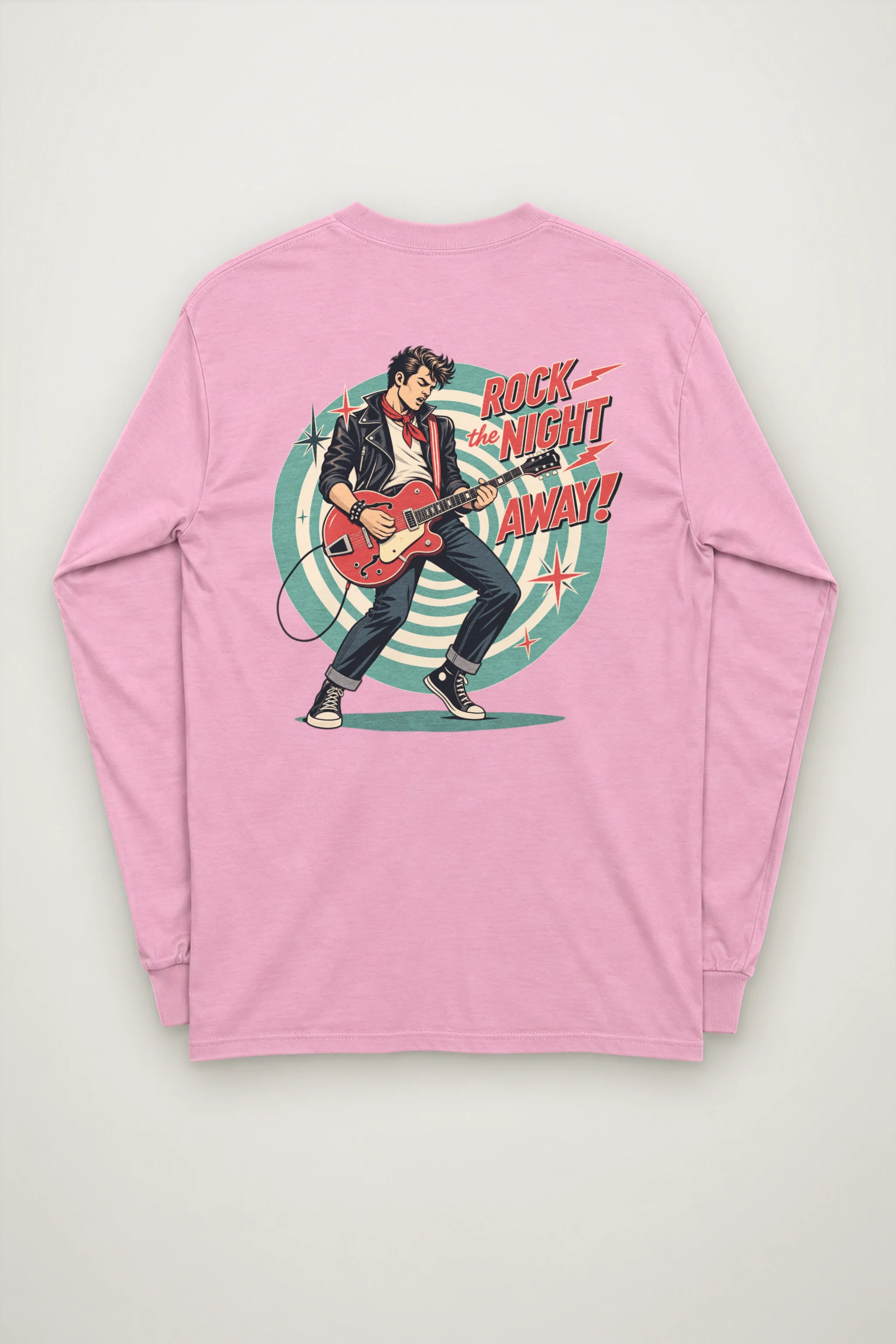 "Rock The Night Away" Unisex Longsleeve T-shirt