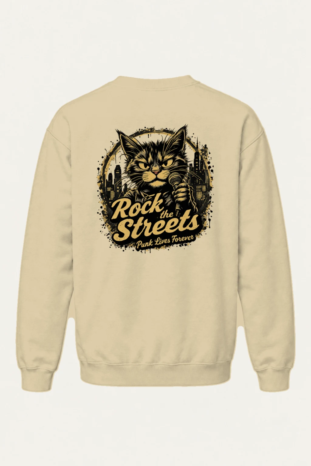 "Rock The Streets" Heavy Blend Unisex Crewneck Sweatshirt | Gildan 18000