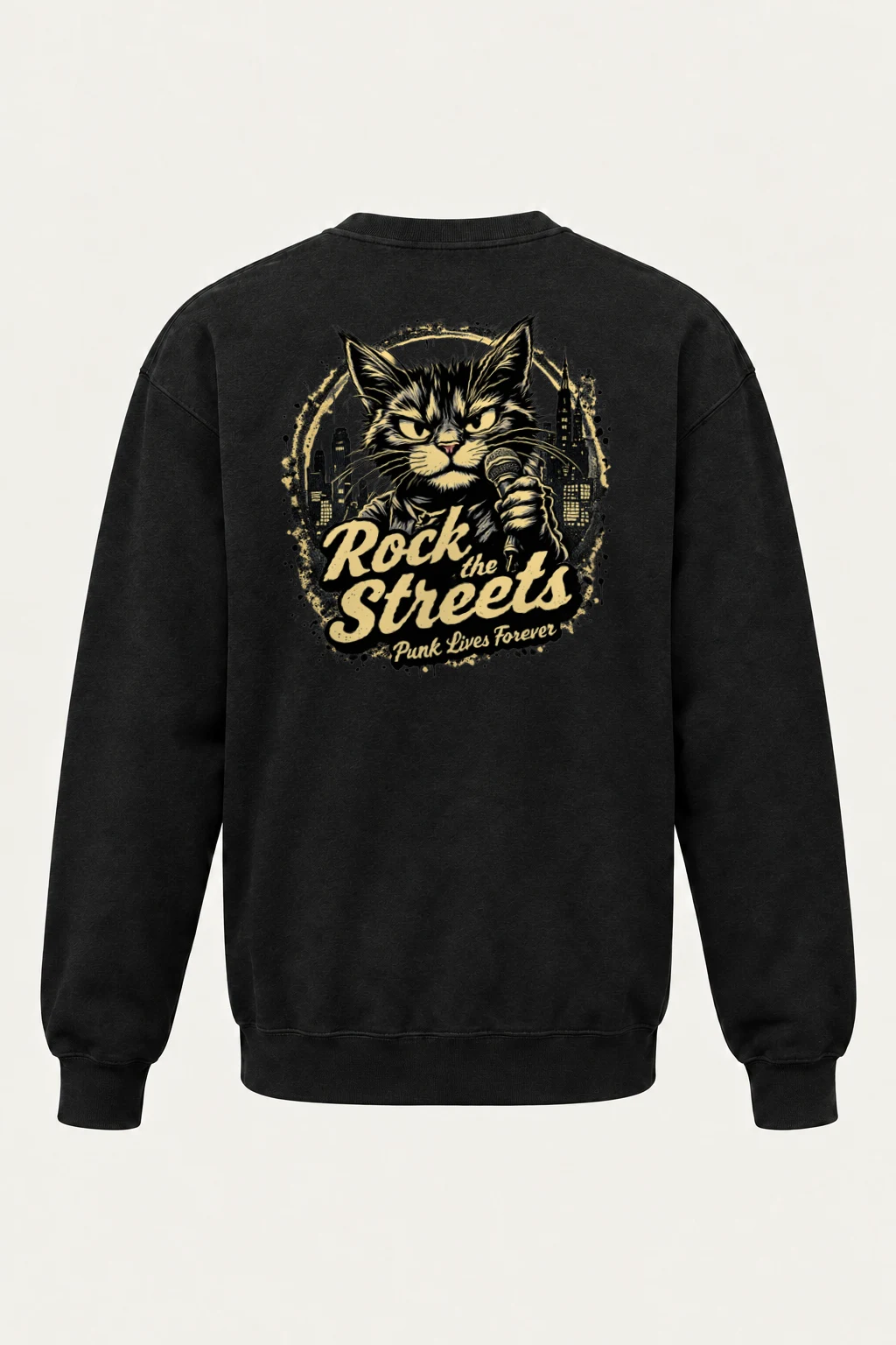 "Rock The Streets" Heavy Blend Unisex Crewneck Sweatshirt | Gildan 18000