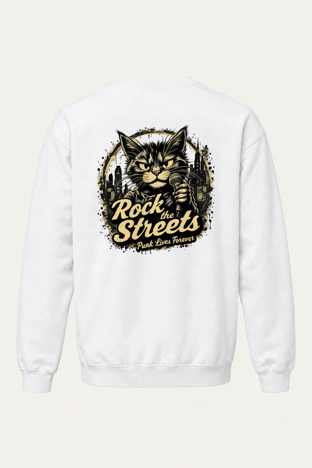 "Rock The Streets" Heavy Blend Unisex Crewneck Sweatshirt | Gildan 18000