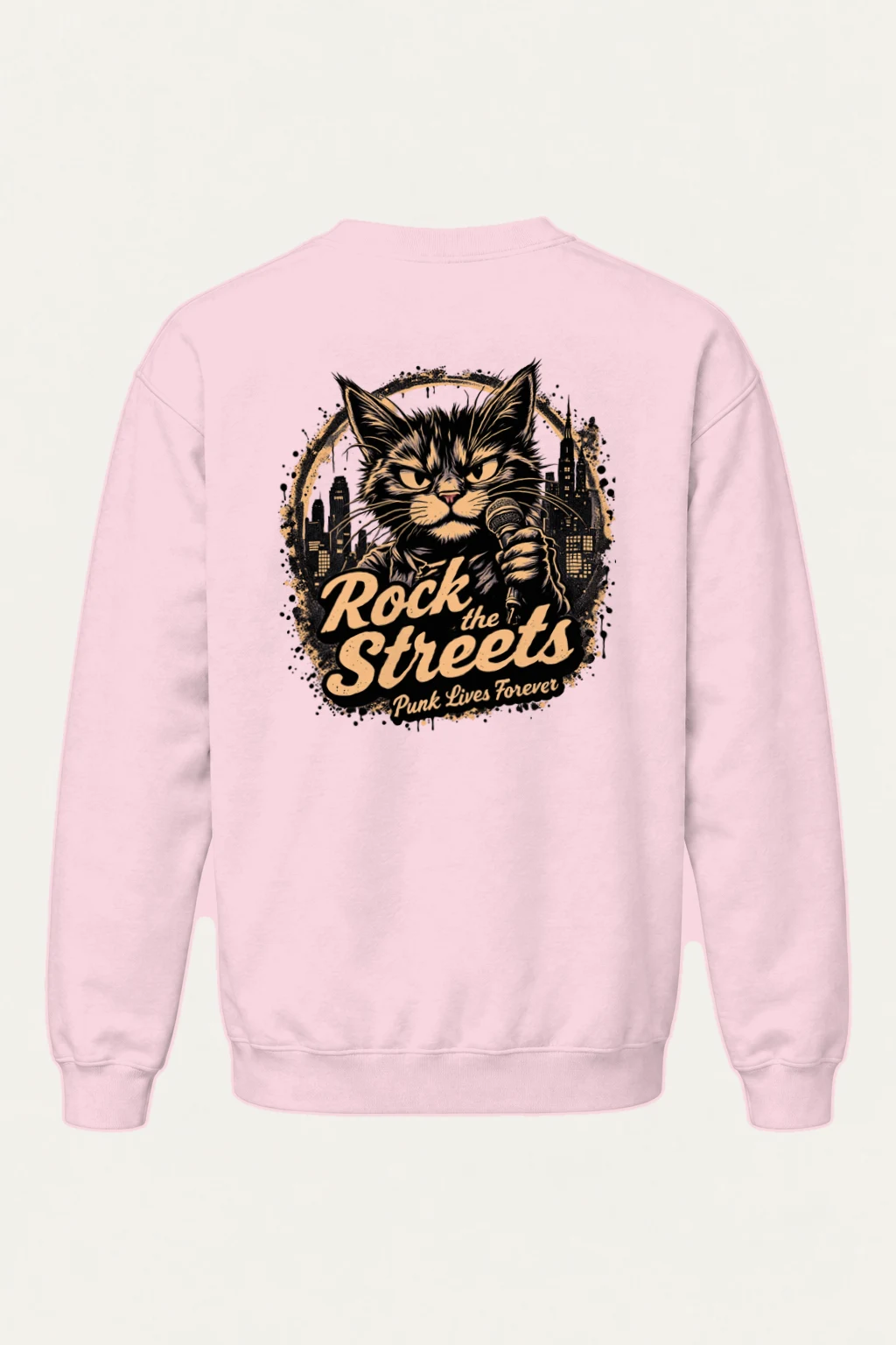 "Rock The Streets" Heavy Blend Unisex Crewneck Sweatshirt | Gildan 18000