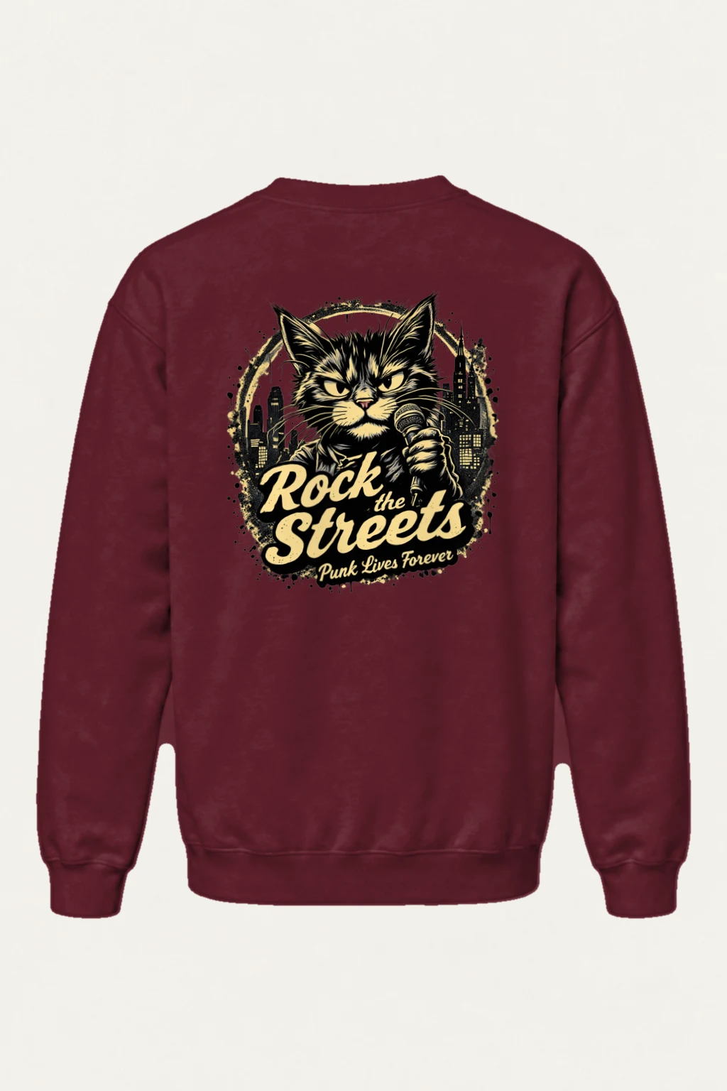 "Rock The Streets" Heavy Blend Unisex Crewneck Sweatshirt | Gildan 18000