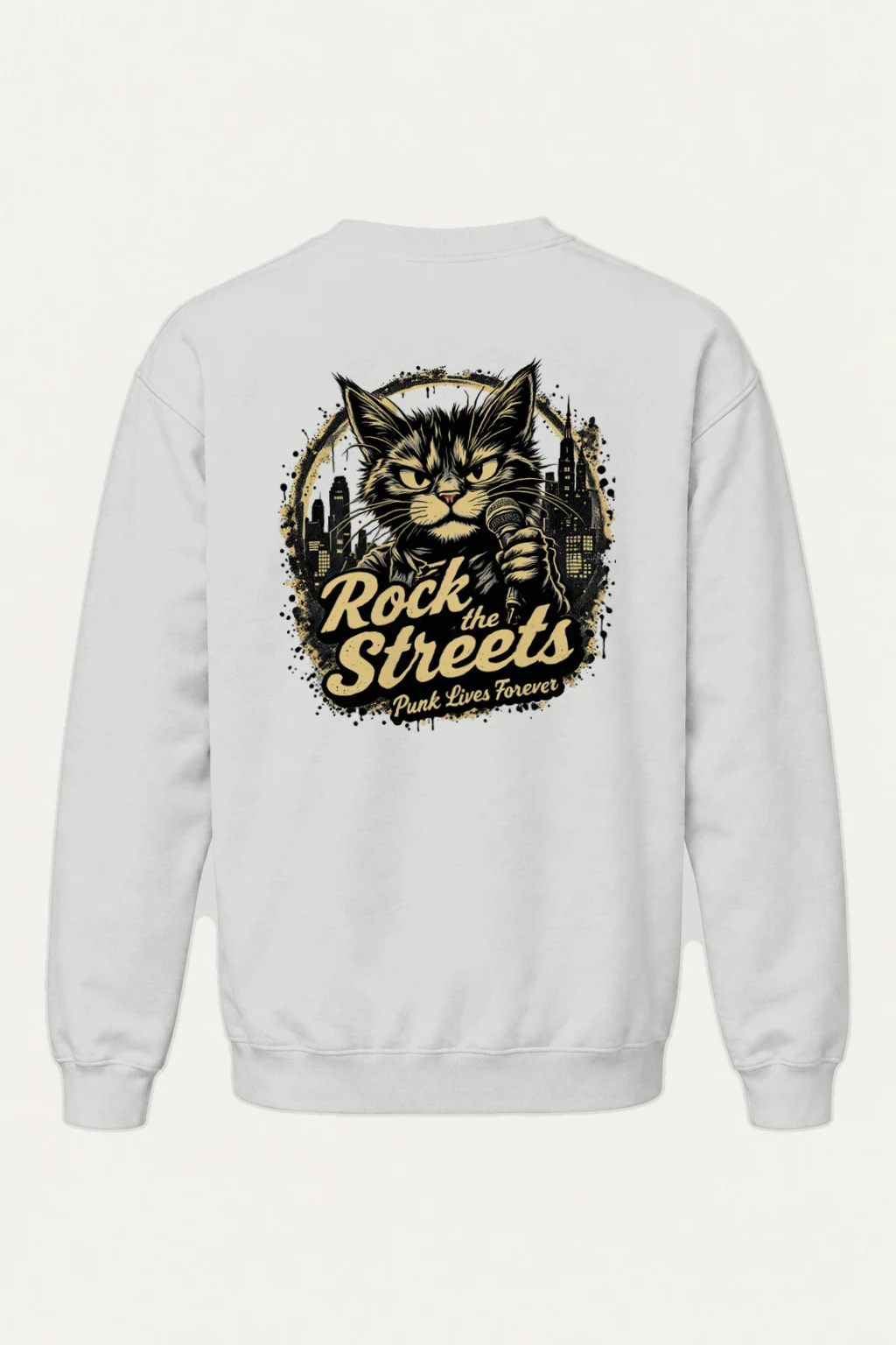 "Rock The Streets" Heavy Blend Unisex Crewneck Sweatshirt | Gildan 18000