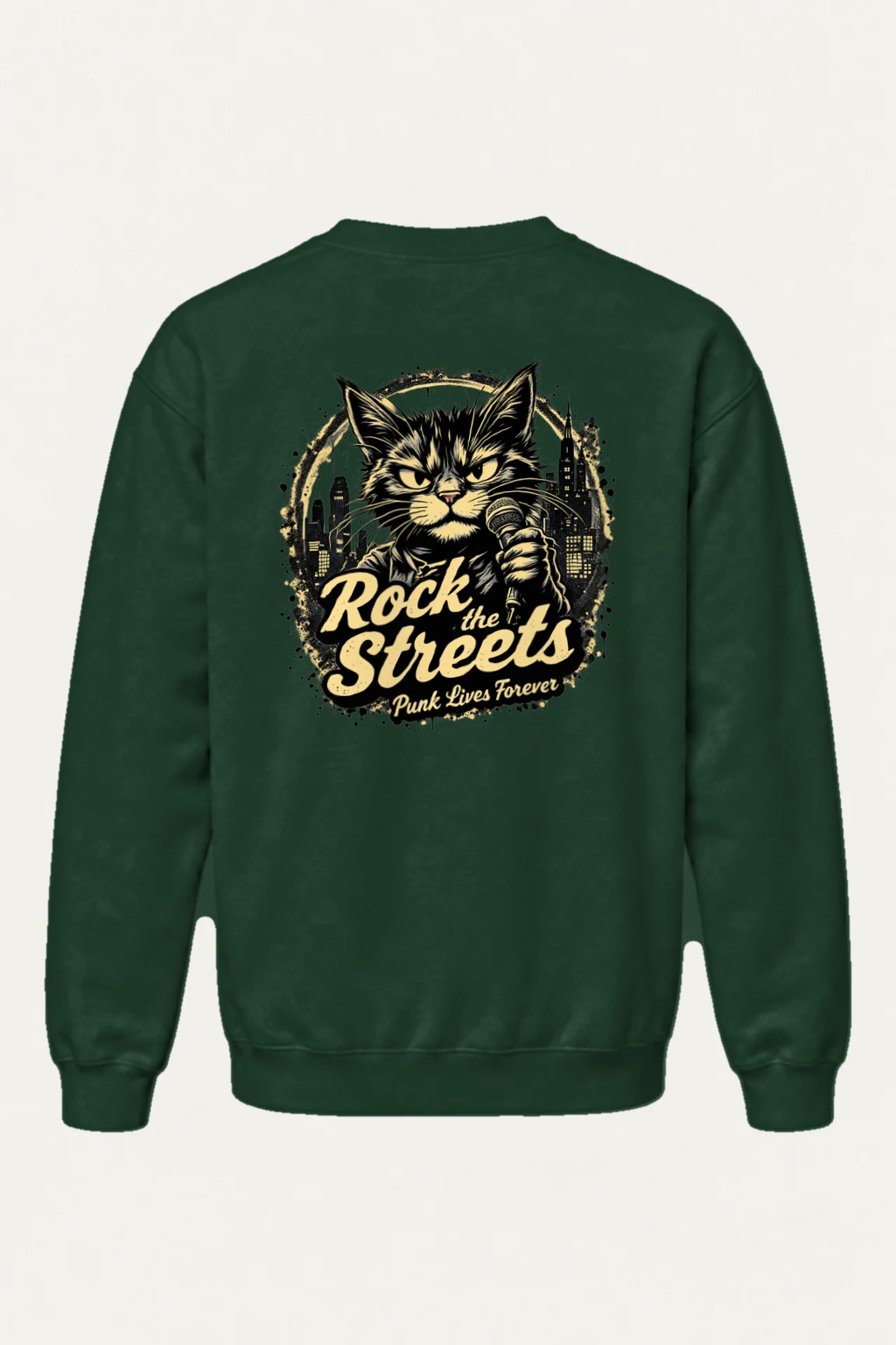 "Rock The Streets" Heavy Blend Unisex Crewneck Sweatshirt | Gildan 18000