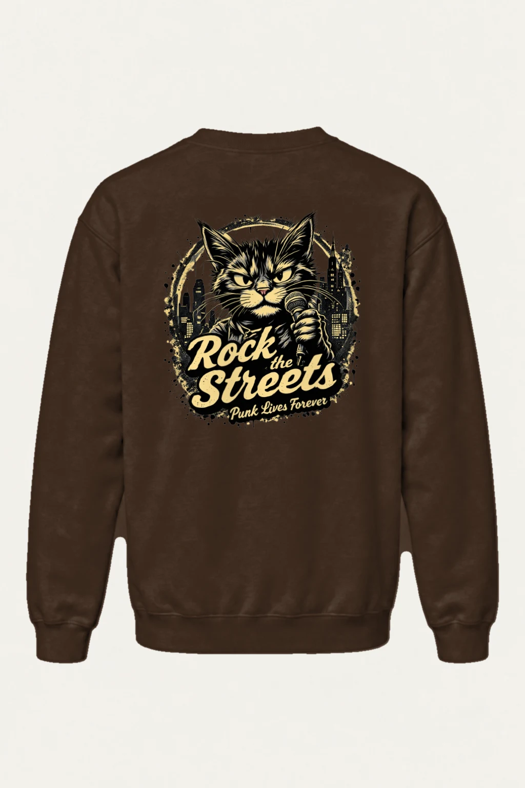 "Rock The Streets" Heavy Blend Unisex Crewneck Sweatshirt | Gildan 18000