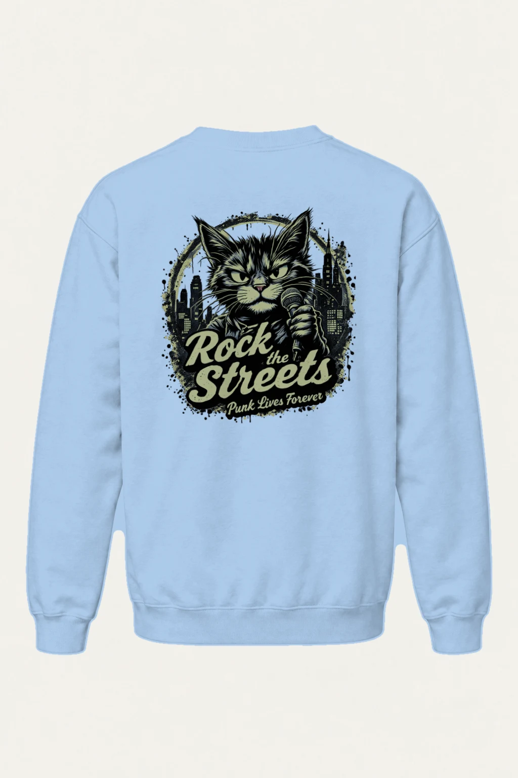 "Rock The Streets" Heavy Blend Unisex Crewneck Sweatshirt | Gildan 18000