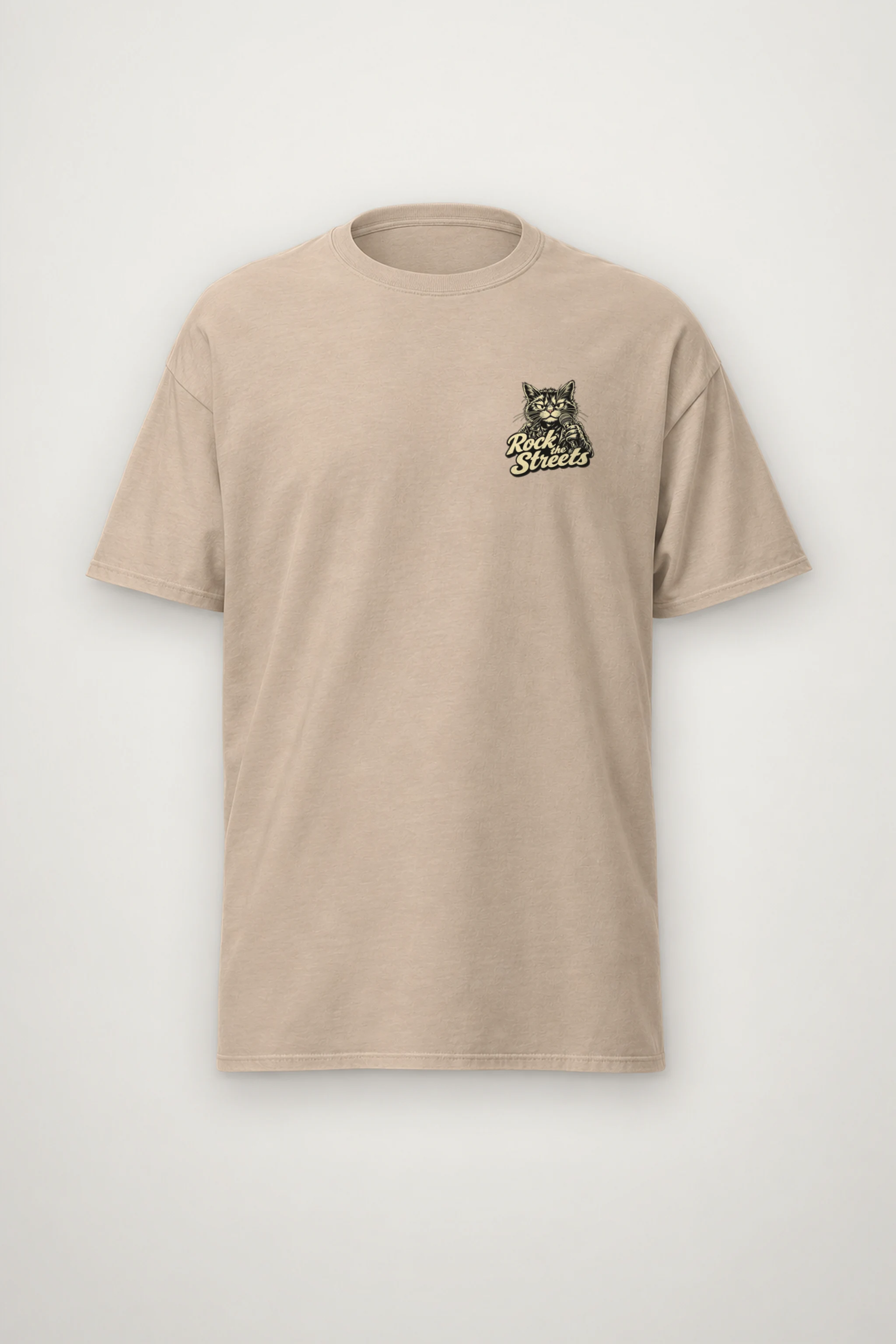 "Rock The Streets" Heavyweight Unisex Crewneck T-shirt