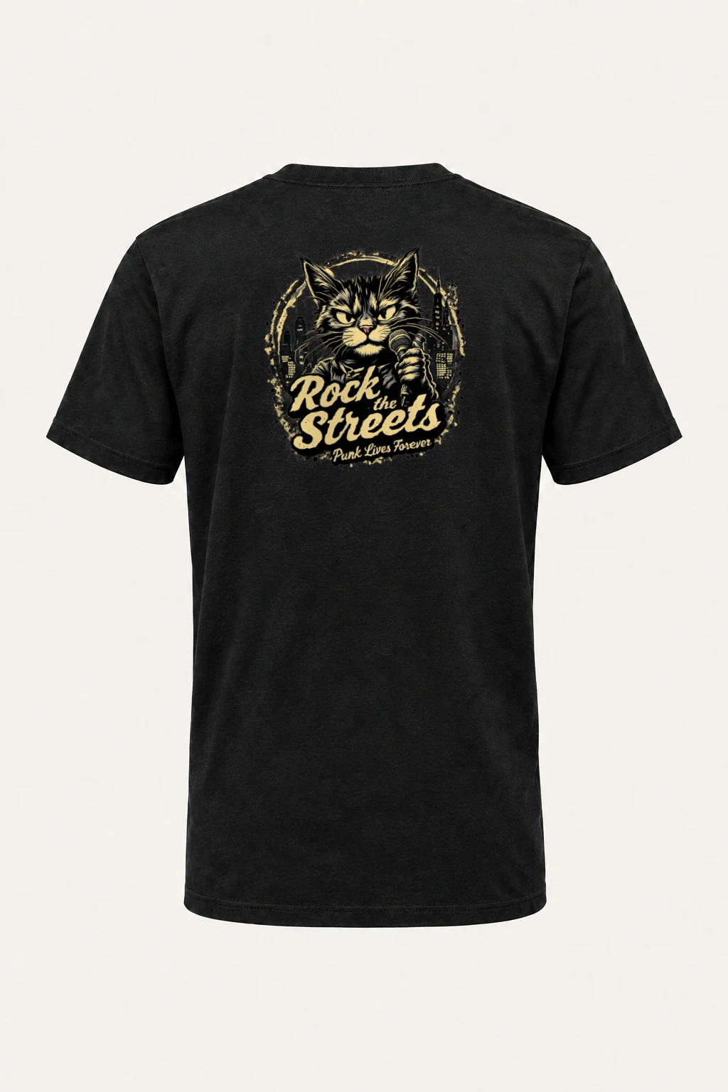 "Rock The Streets" Heavyweight Unisex Crewneck T-shirt | Gildan 5000