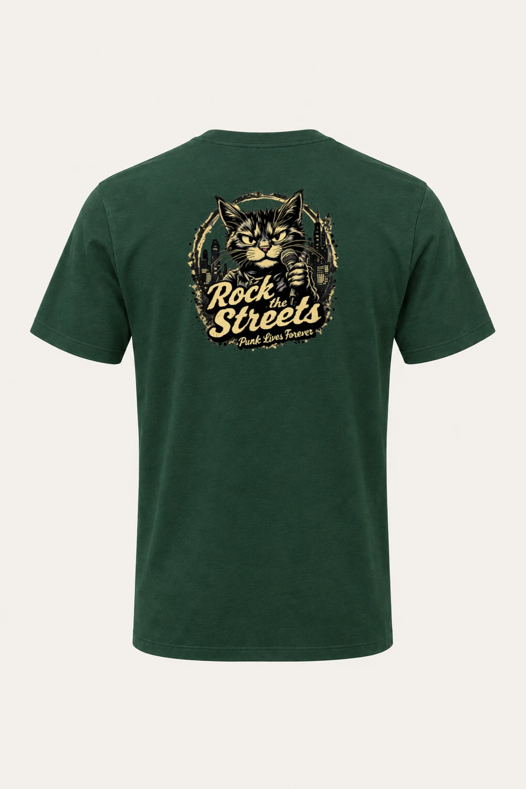 "Rock The Streets" Heavyweight Unisex Crewneck T-shirt | Gildan 5000
