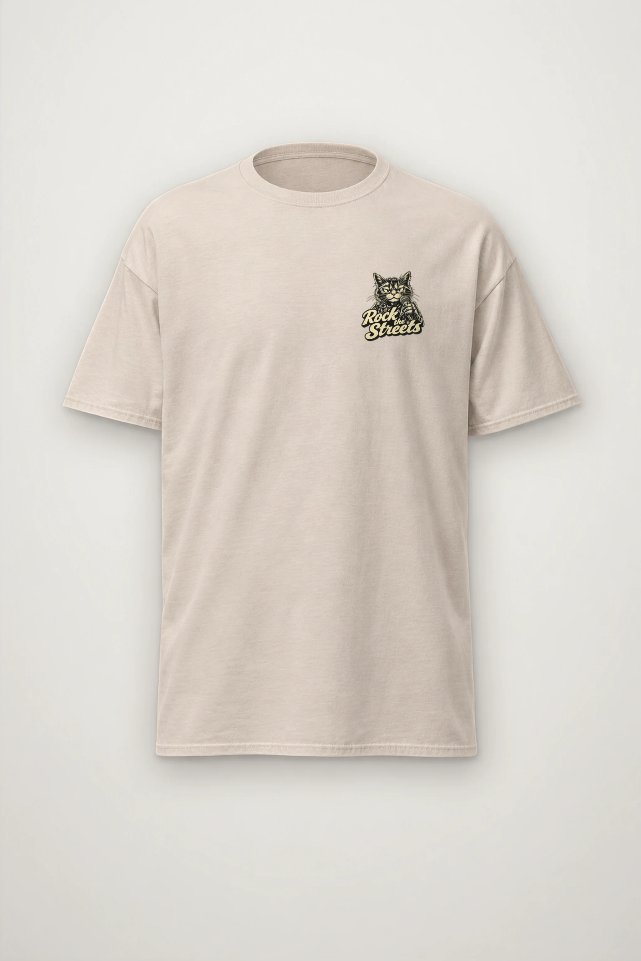 "Rock The Streets" Heavyweight Unisex Crewneck T-shirt