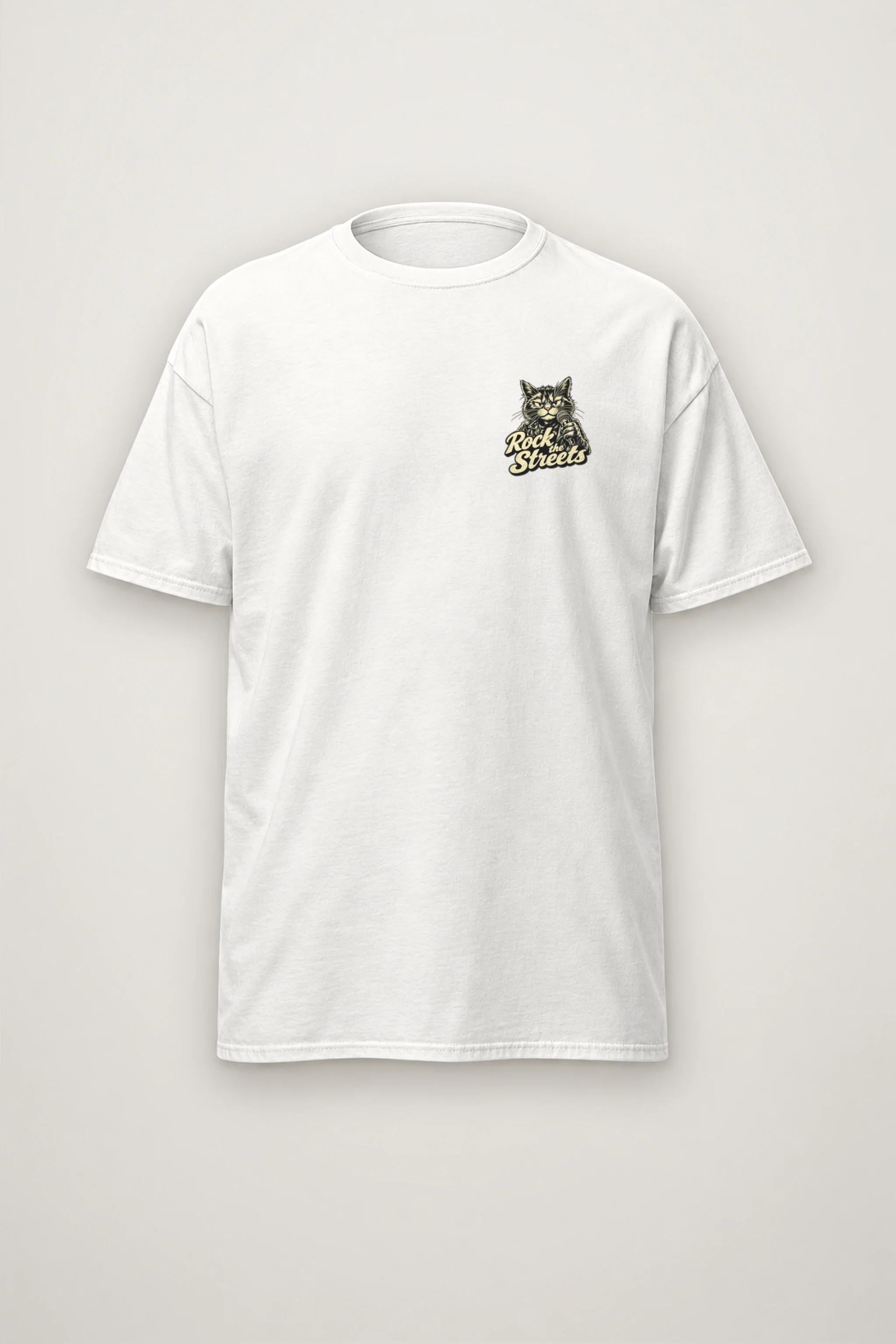 "Rock The Streets" Heavyweight Unisex Crewneck T-shirt