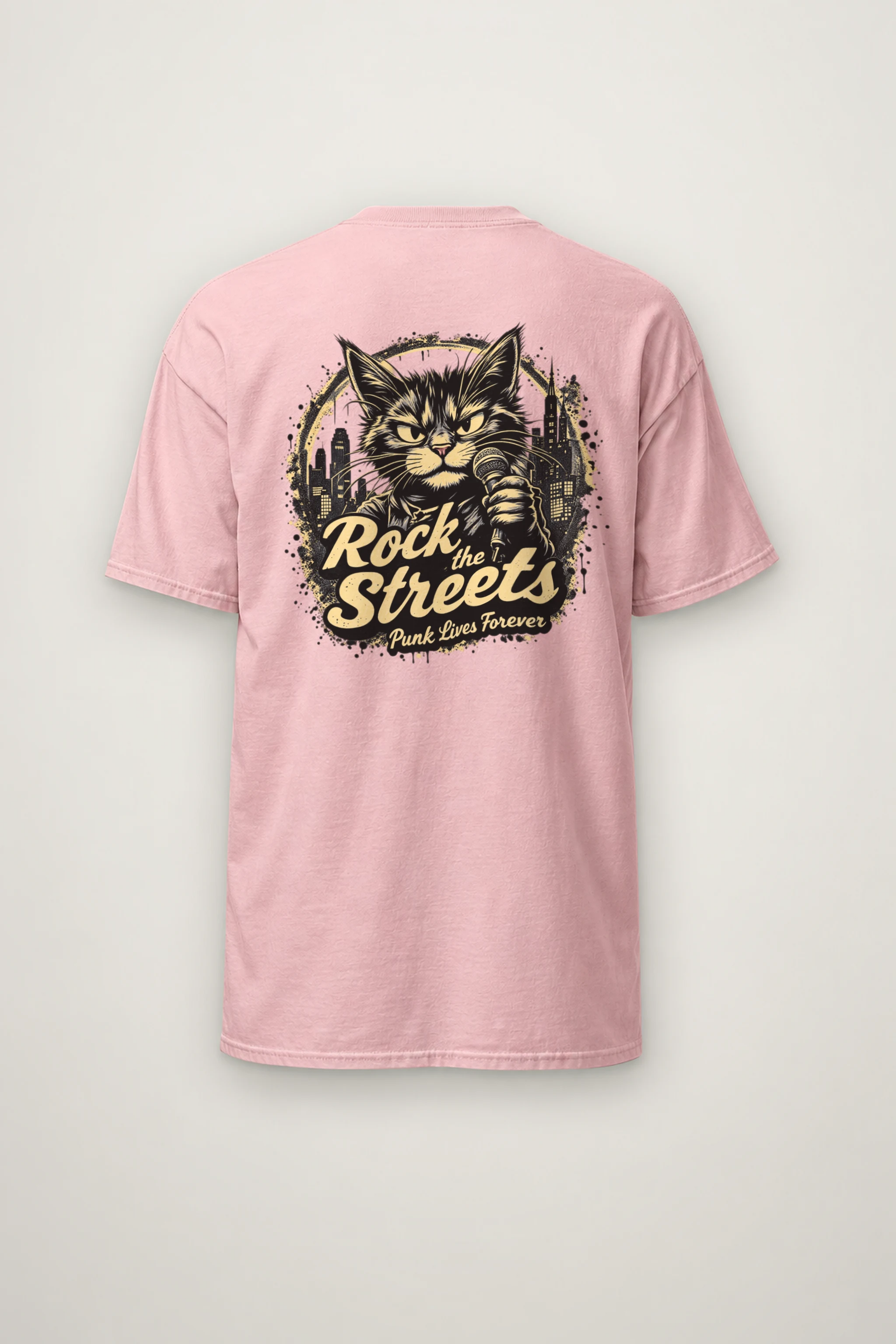 "Rock The Streets" Heavyweight Unisex Crewneck T-shirt
