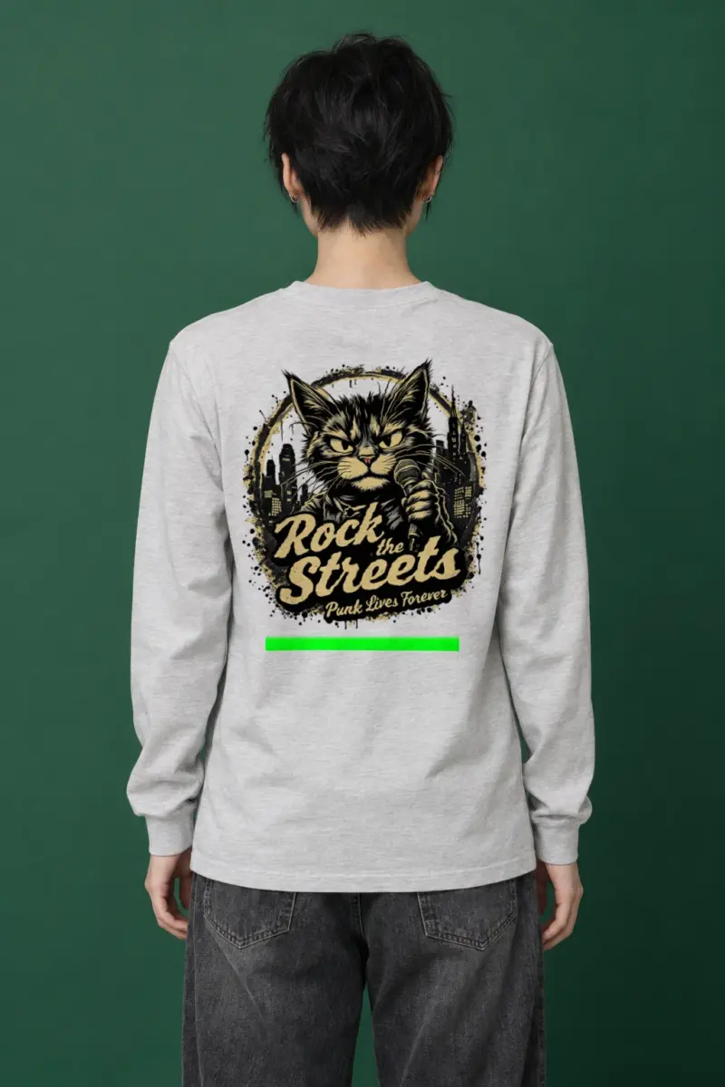 "Rock The Streets" Unisex Longsleeve T-shirt | Gildan 2400