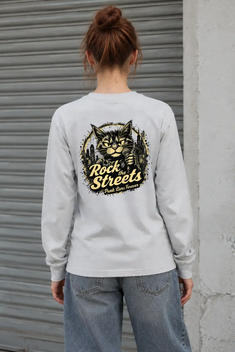 "Rock The Streets" Unisex Longsleeve T-shirt