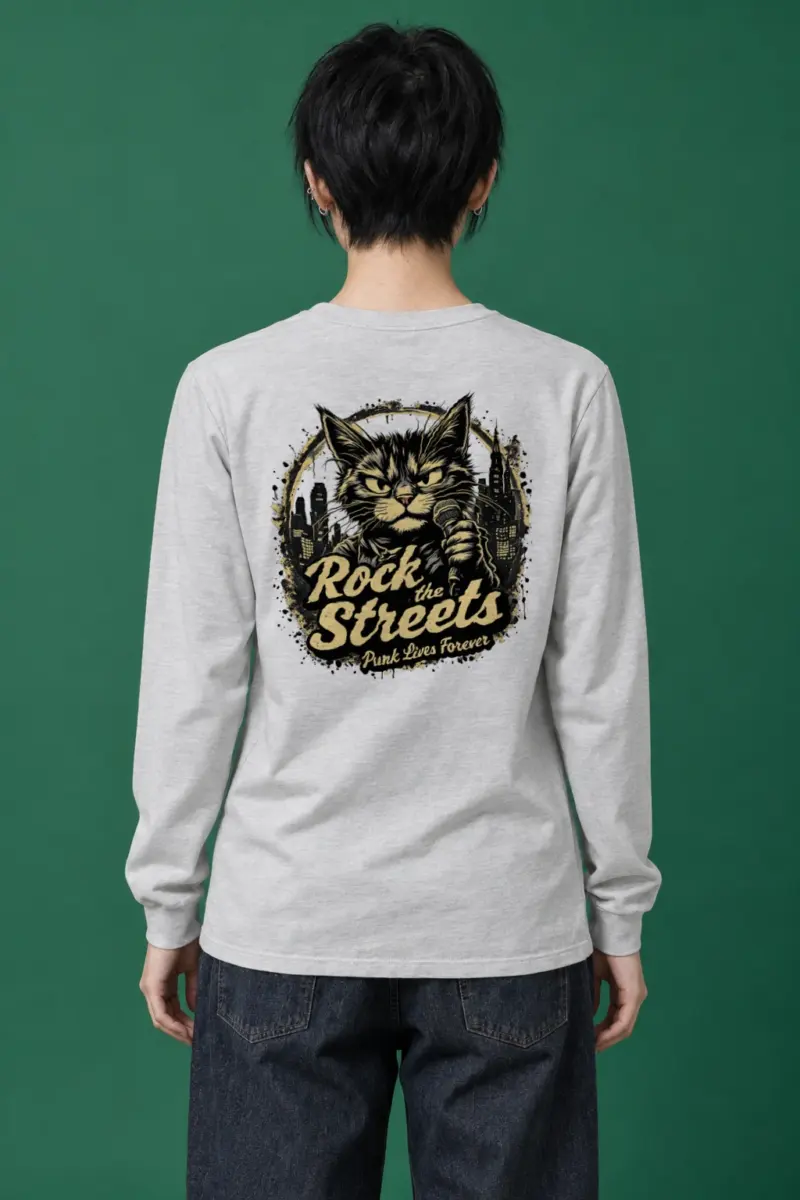 "Rock The Streets" Unisex Longsleeve T-shirt
