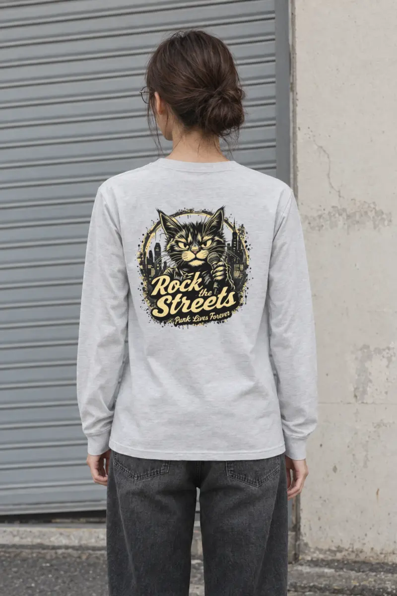 "Rock The Streets" Unisex Longsleeve T-shirt