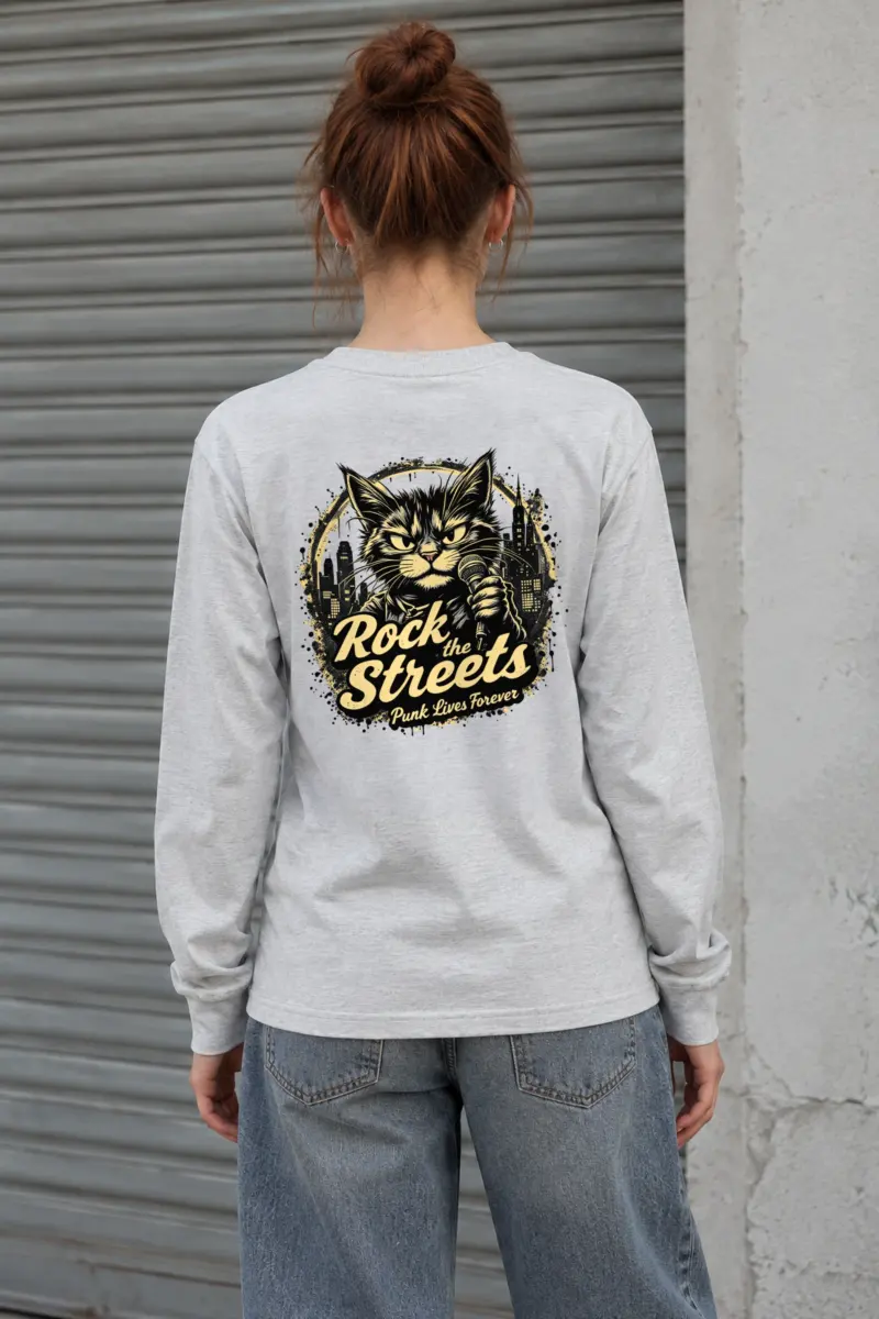 "Rock The Streets" Unisex Longsleeve T-shirt