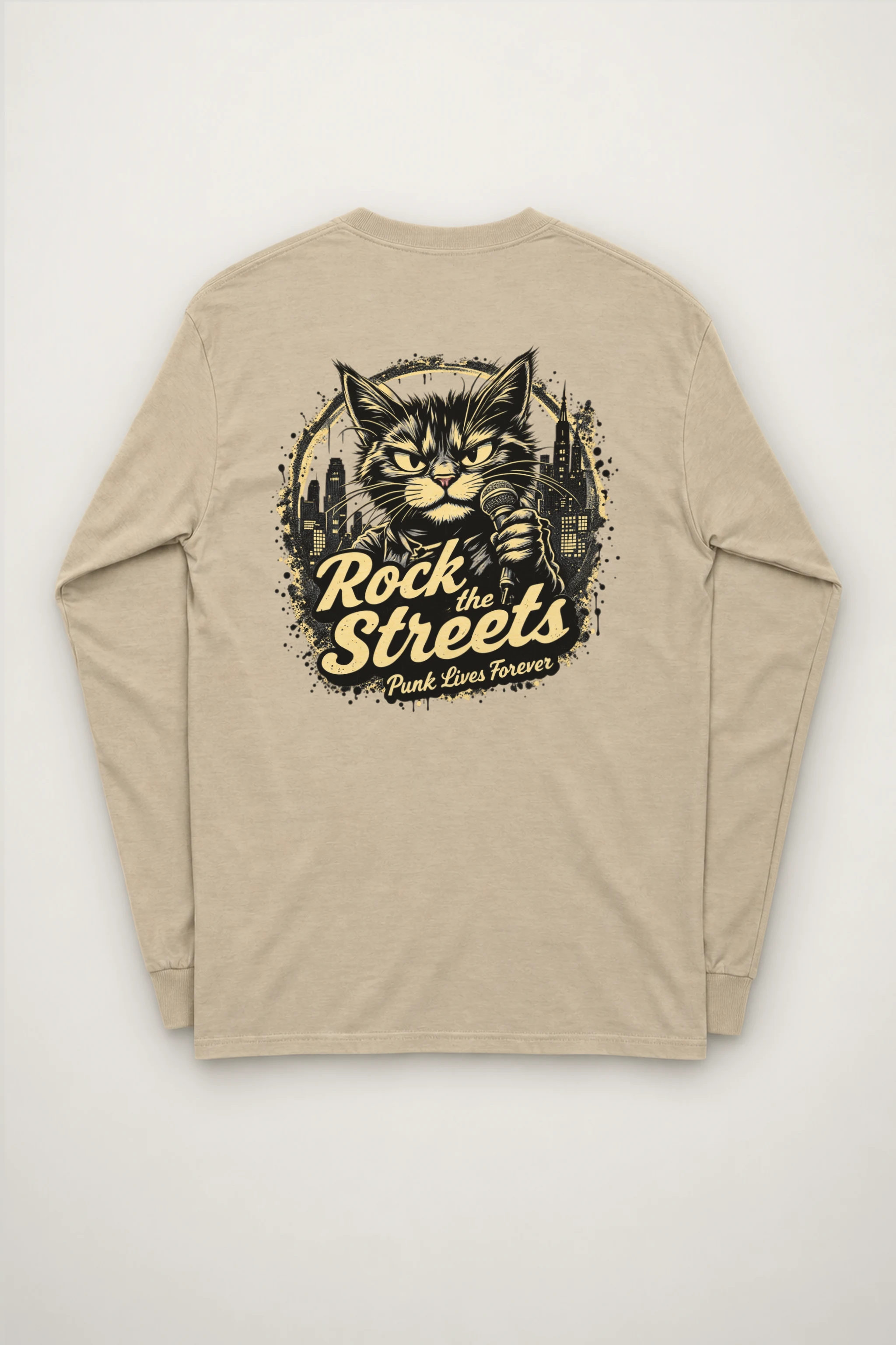 "Rock The Streets" Unisex Longsleeve T-shirt