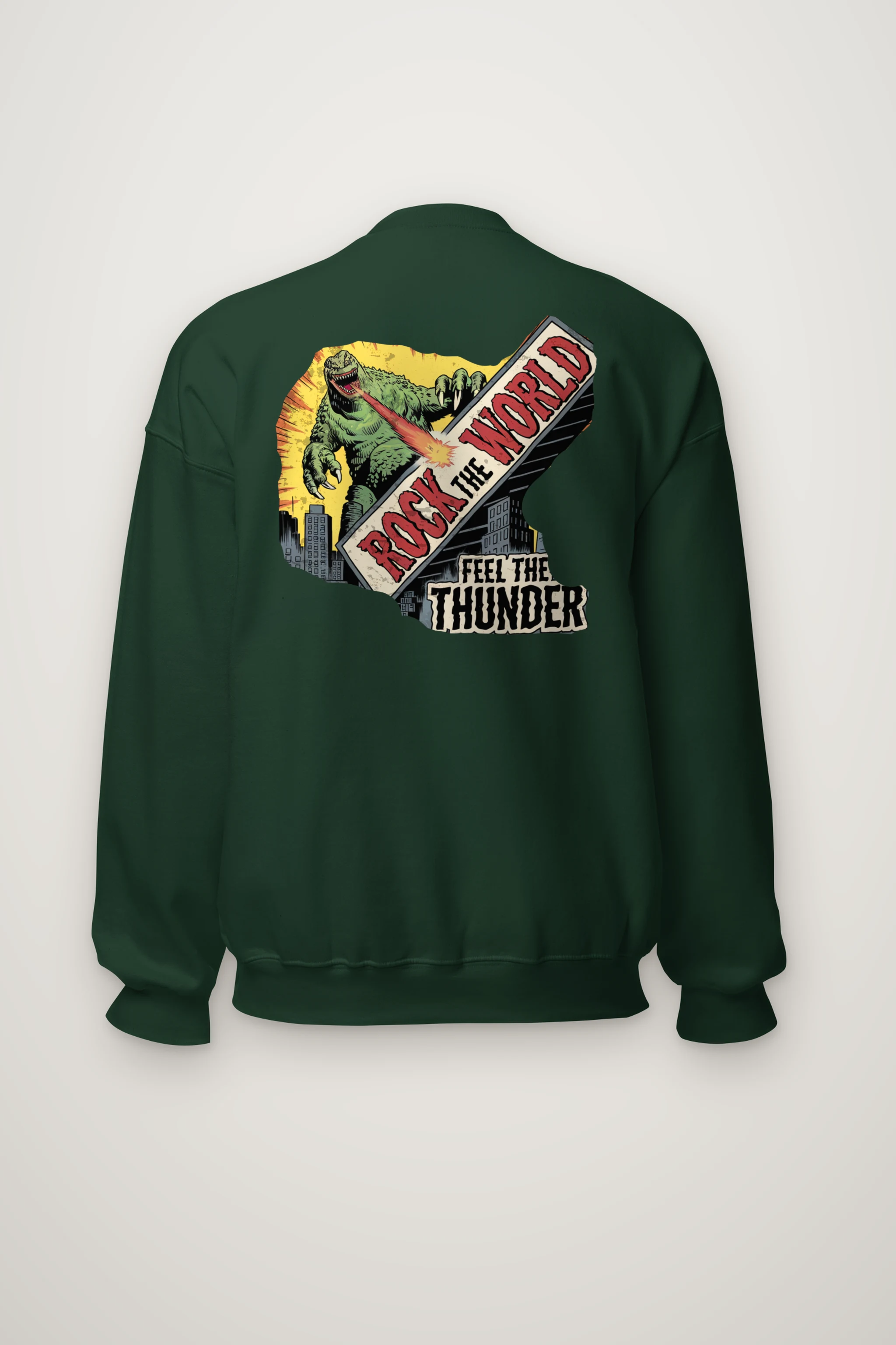 "Rock The World" Heavy Blend Unisex Crewneck Sweatshirt