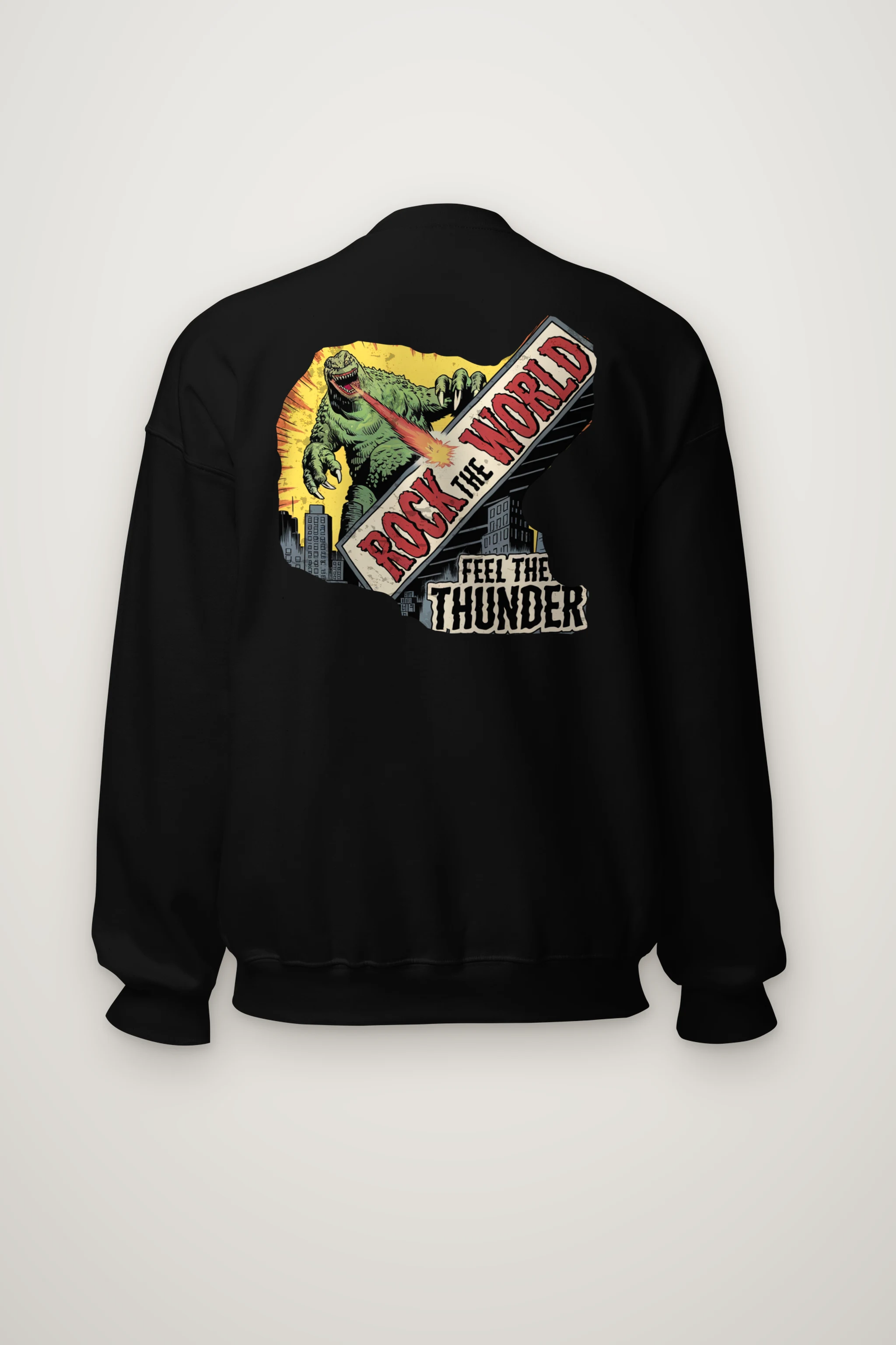 "Rock The World" Heavy Blend Unisex Crewneck Sweatshirt