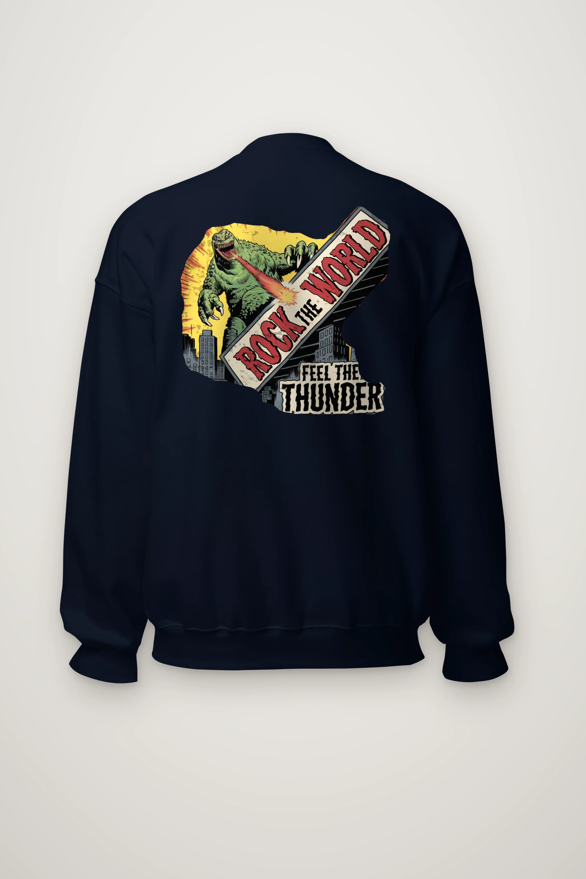 "Rock The World" Heavy Blend Unisex Crewneck Sweatshirt