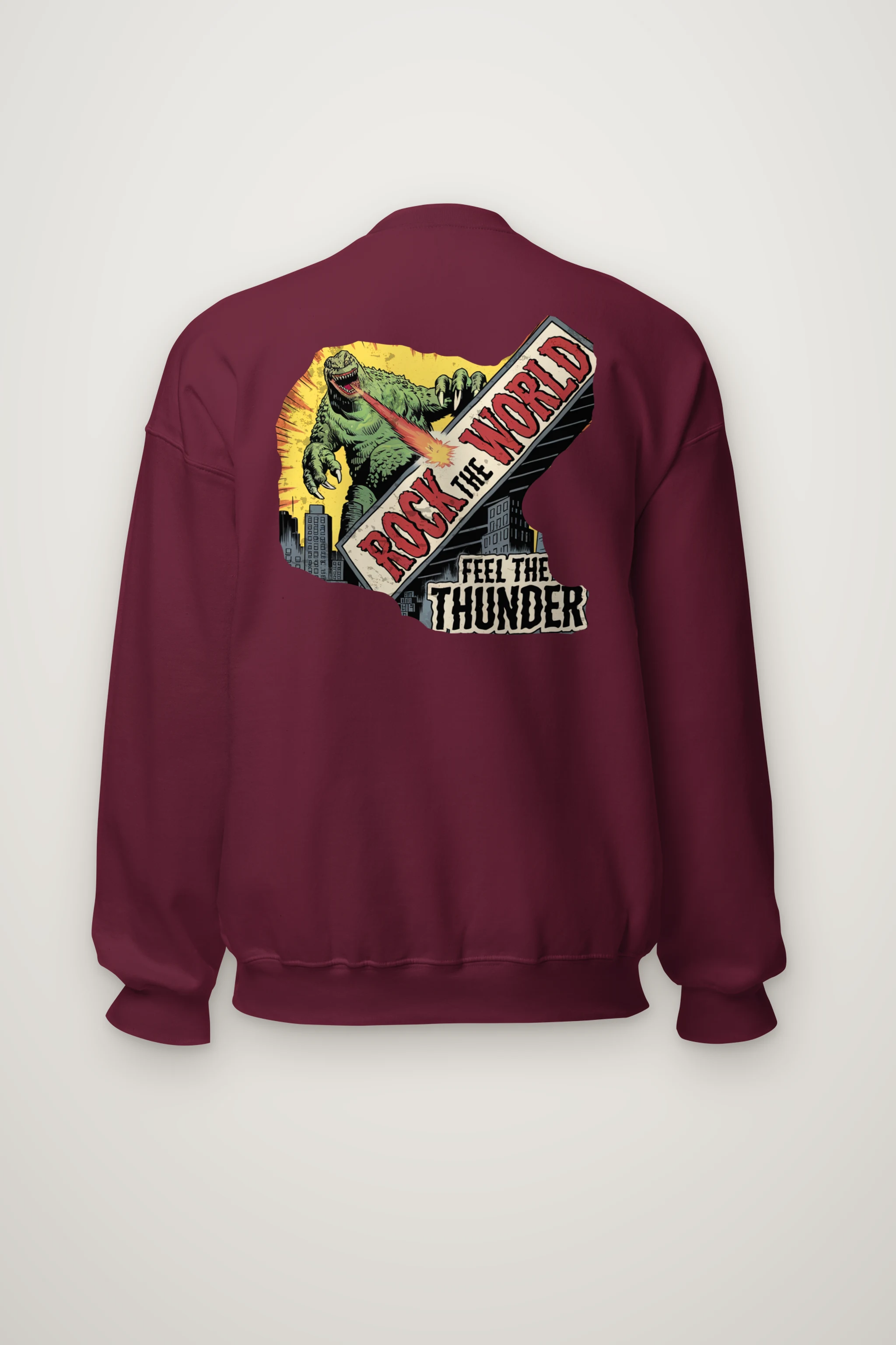 "Rock The World" Heavy Blend Unisex Crewneck Sweatshirt