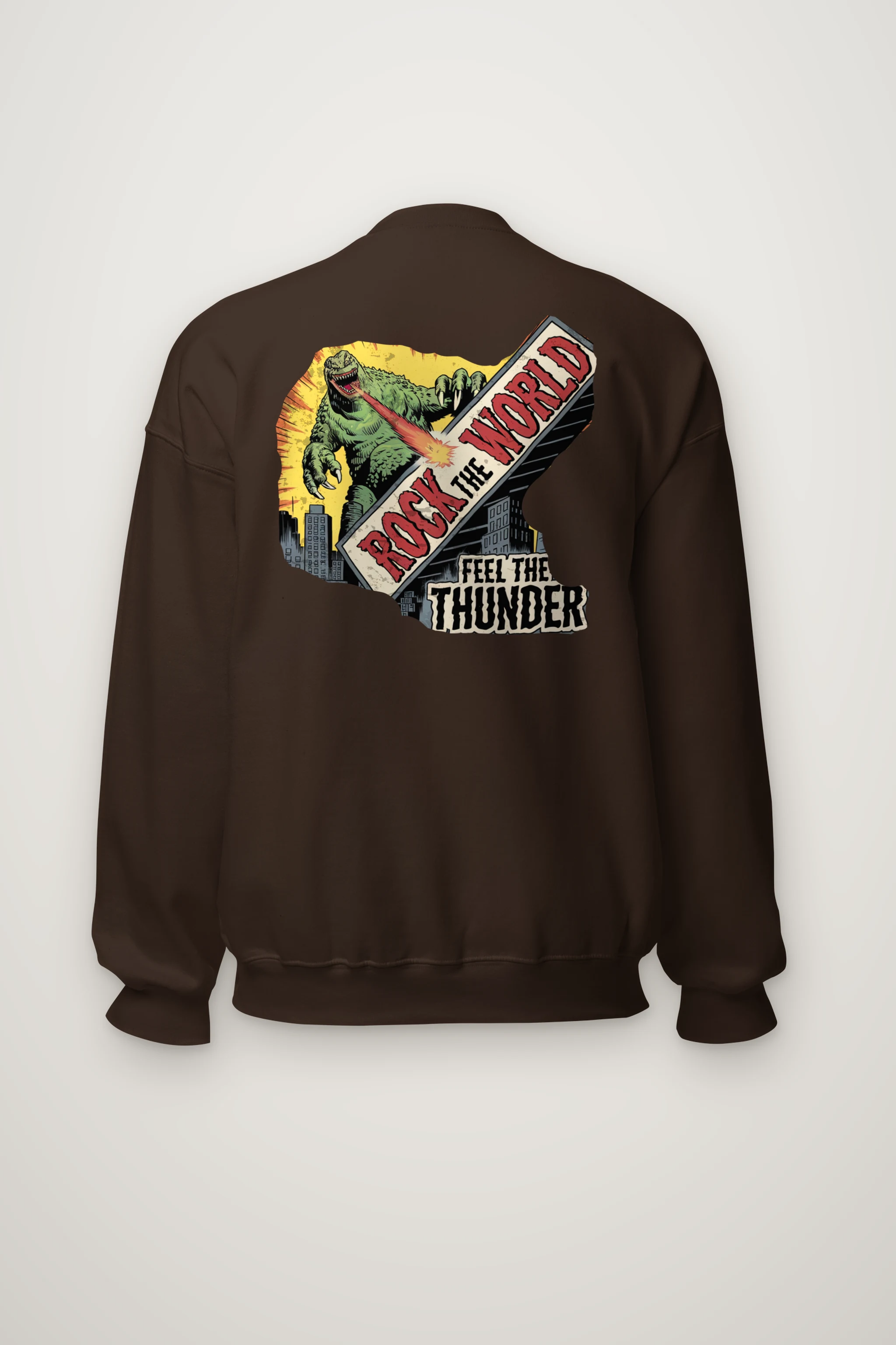 "Rock The World" Heavy Blend Unisex Crewneck Sweatshirt