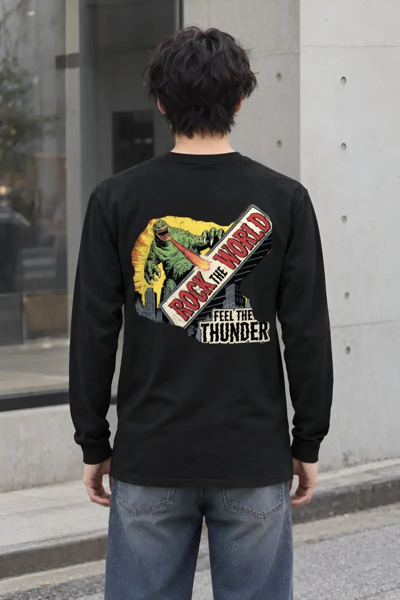 "Rock The World" Unisex Longsleeve T-shirt